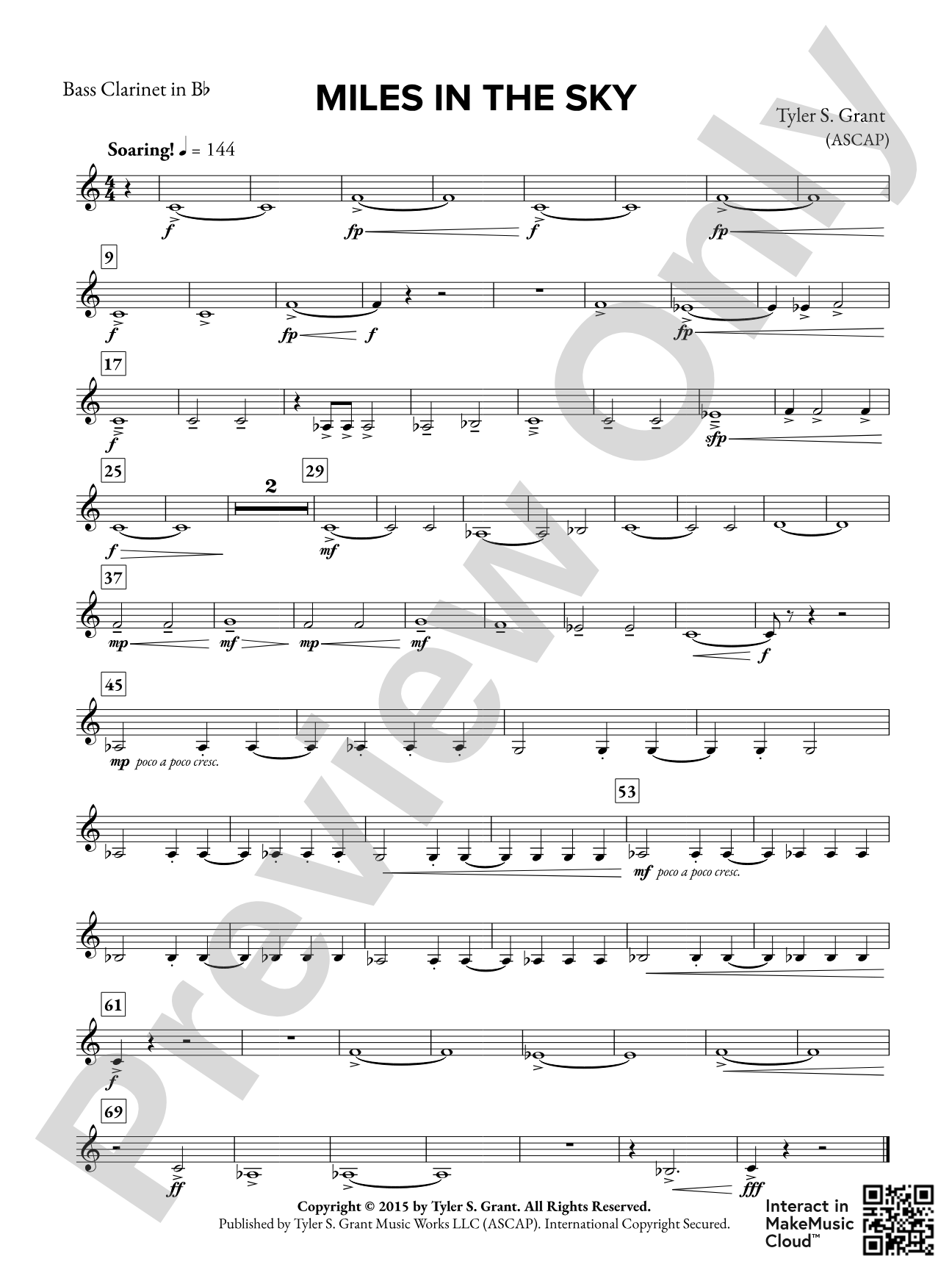 Miles in the Sky: B-flat Bass Clarinet