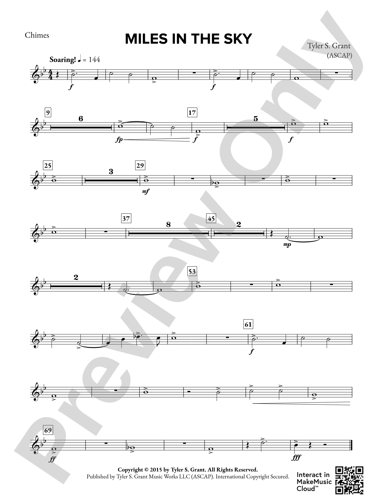 Miles in the Sky: Chimes