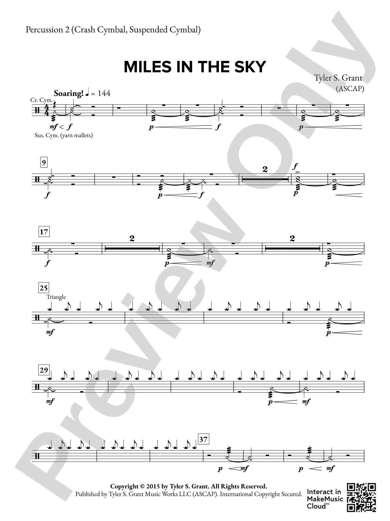 Miles in the Sky: 2nd Percussion