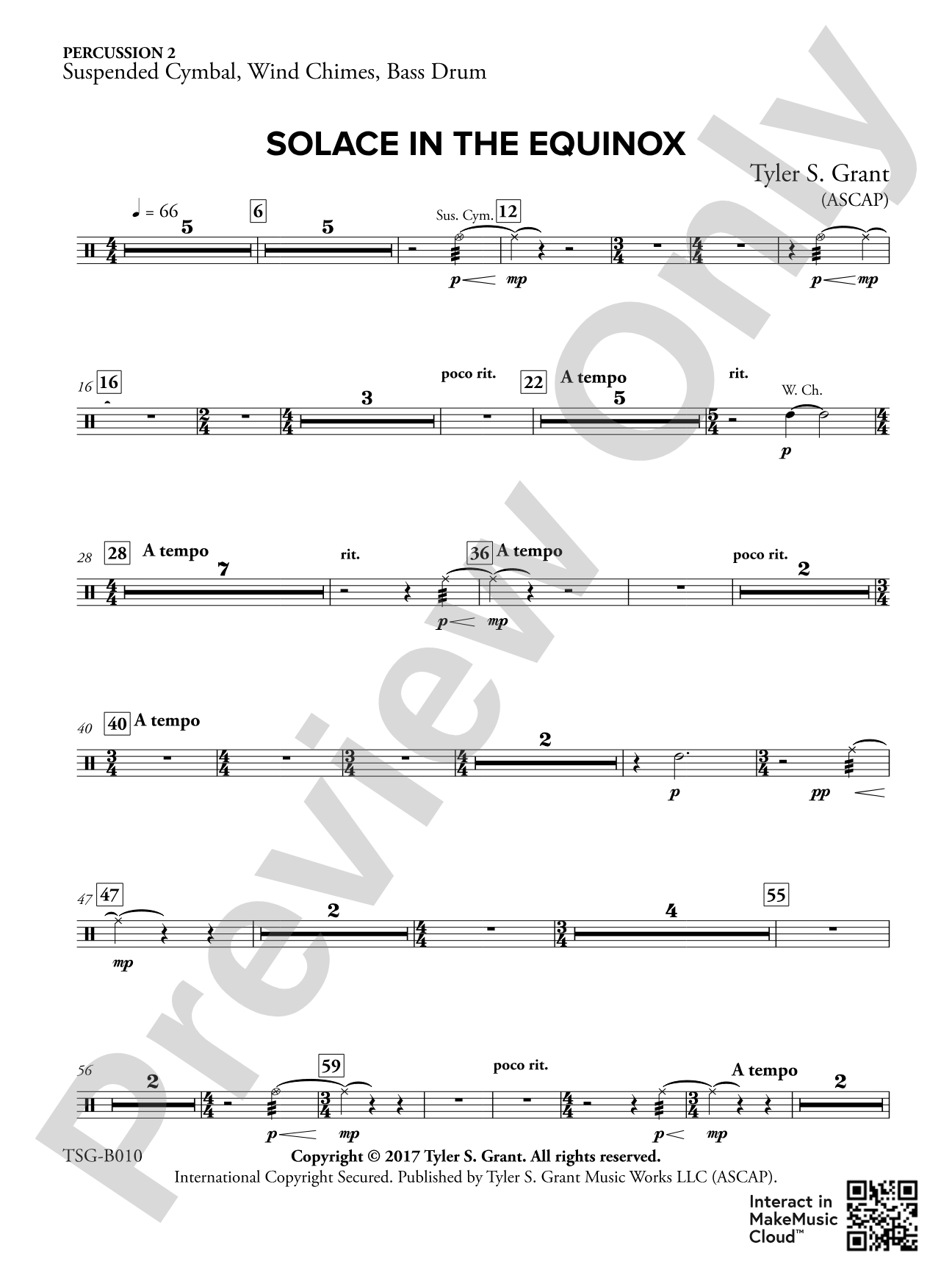 Solace in the Equinox: 2nd Percussion