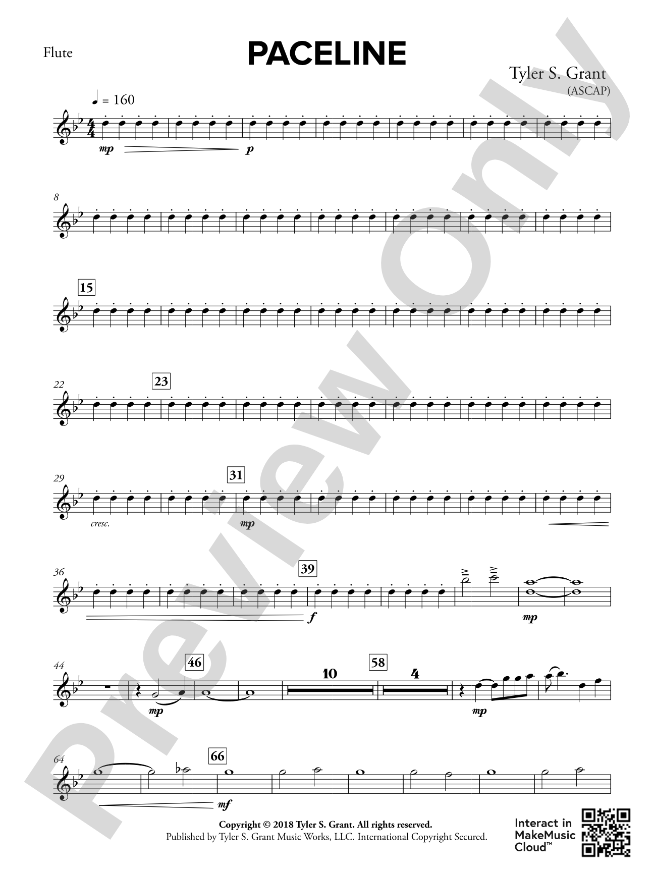 Paceline: 1st Flute