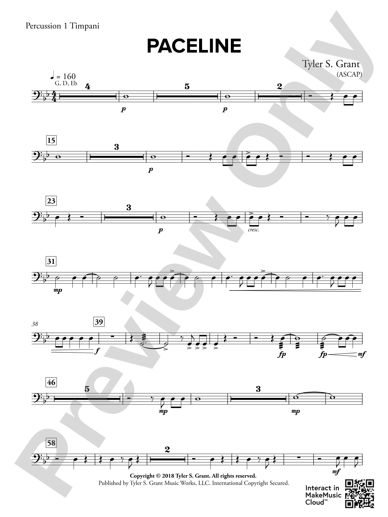 Paceline: 1st Percussion