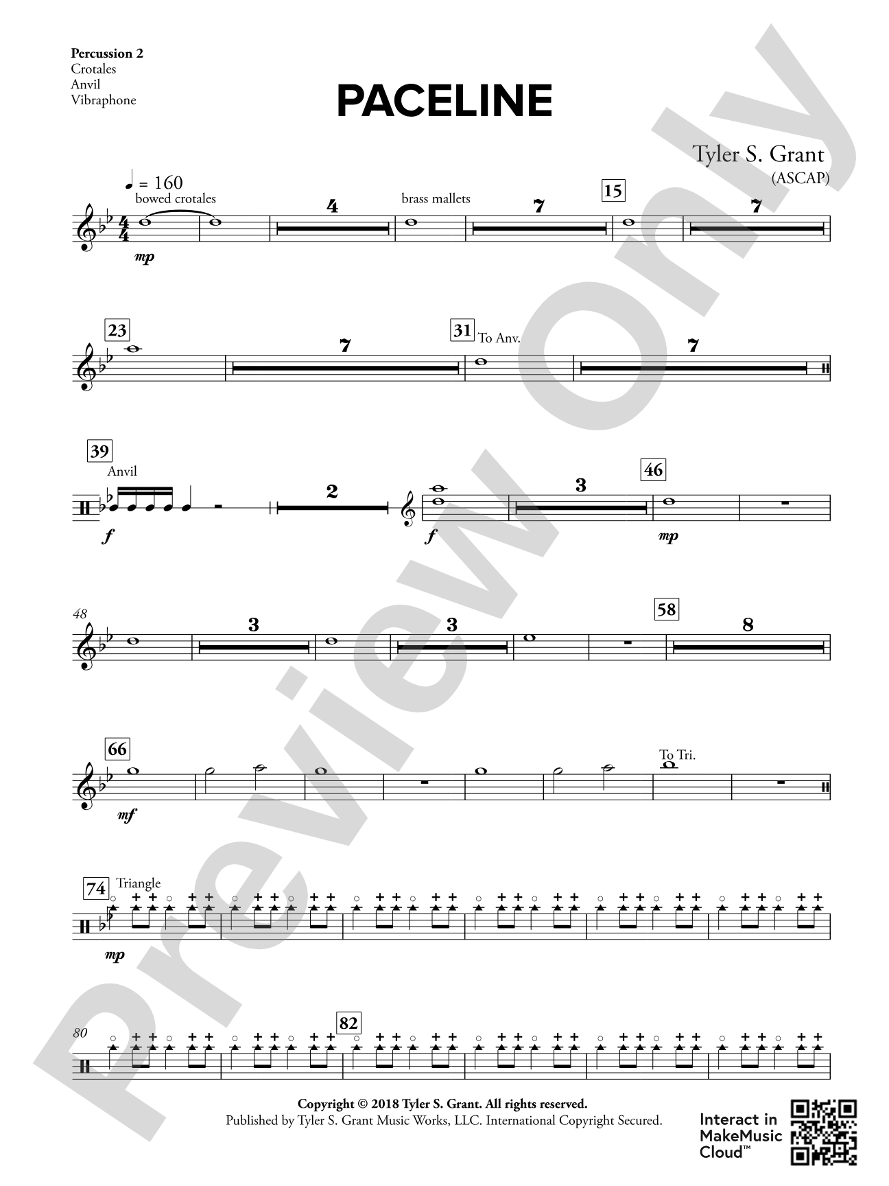 Paceline: 2nd Percussion
