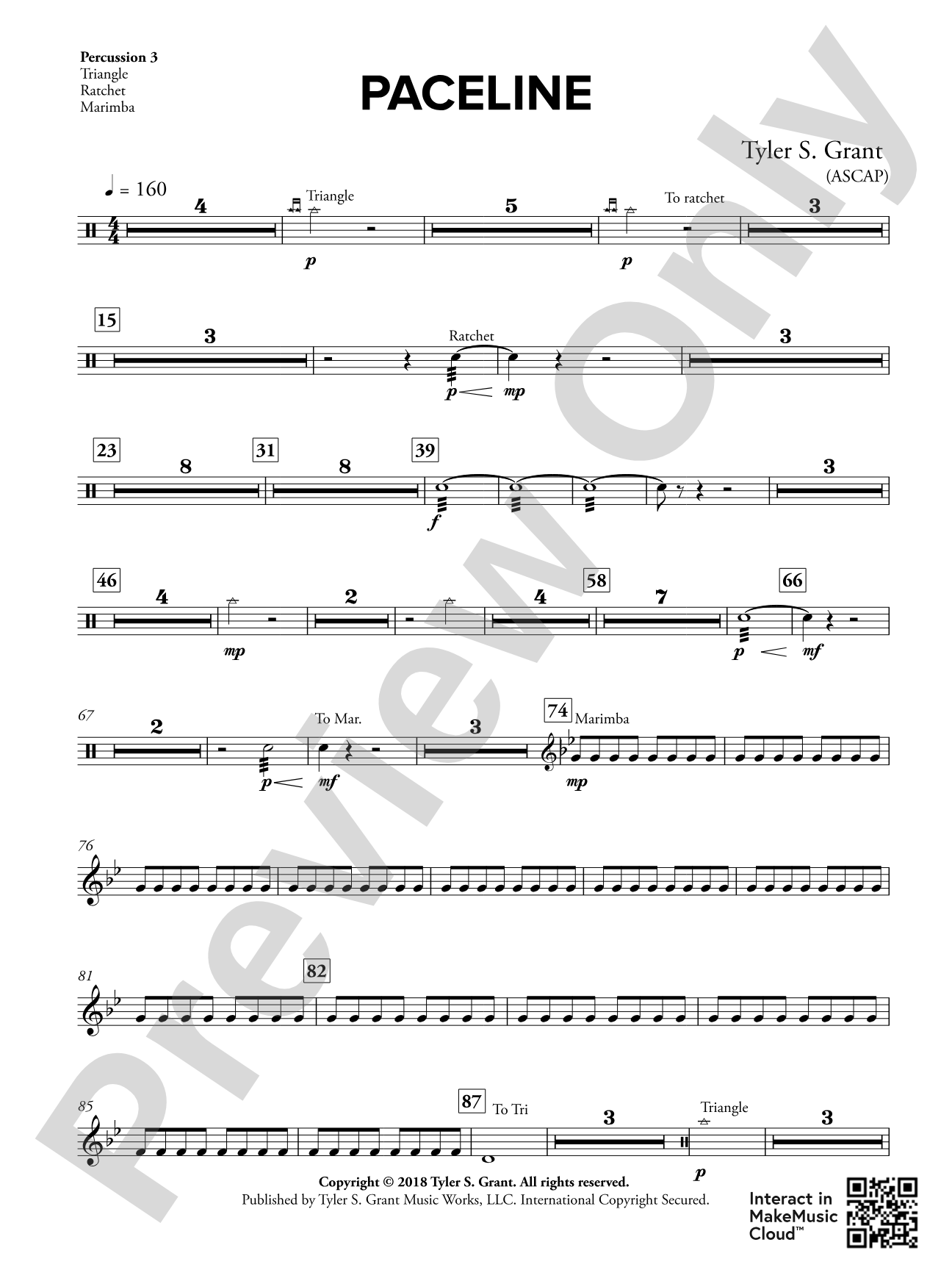 Paceline: 3rd Percussion
