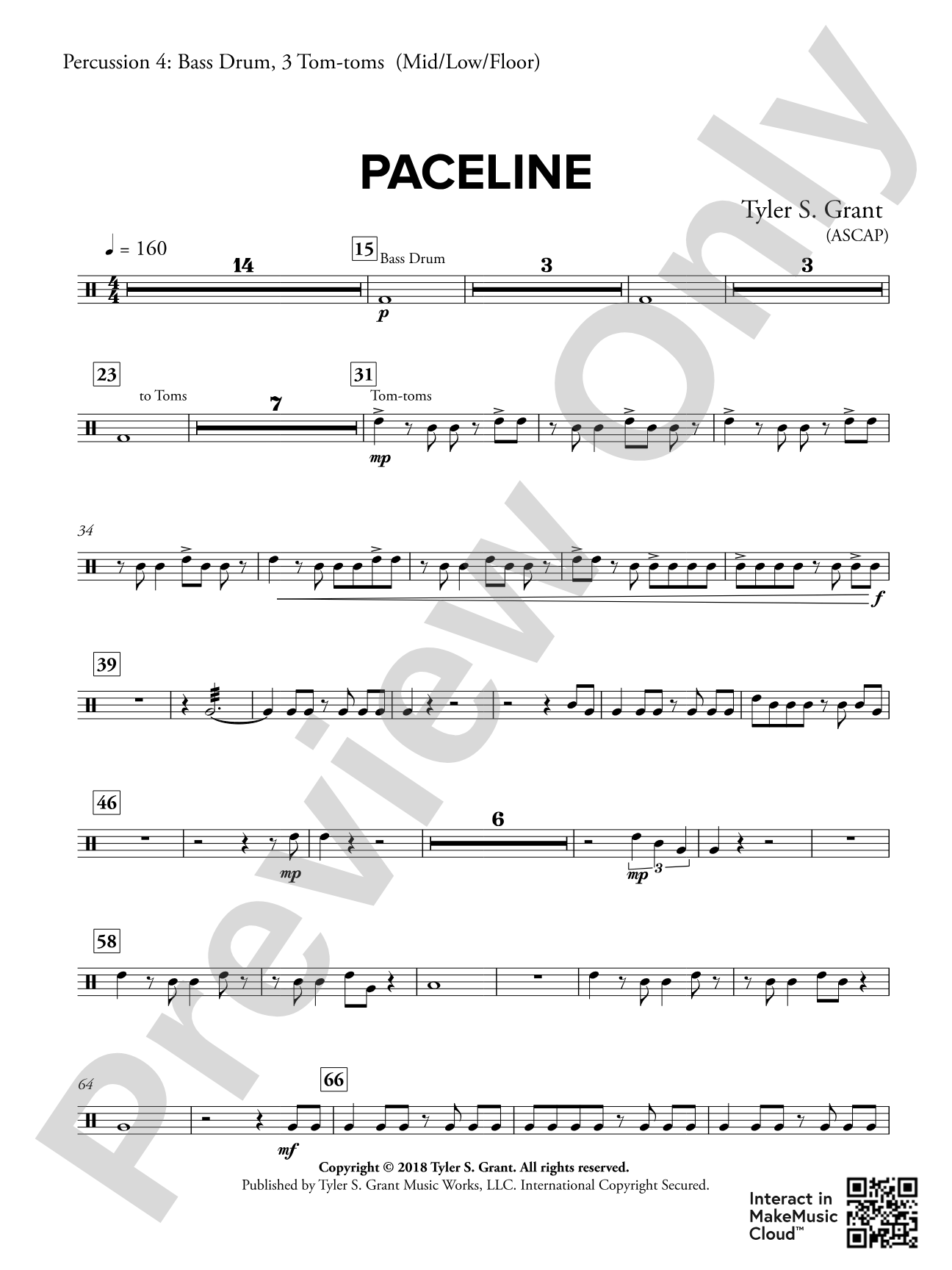 Paceline: 4th Percussion
