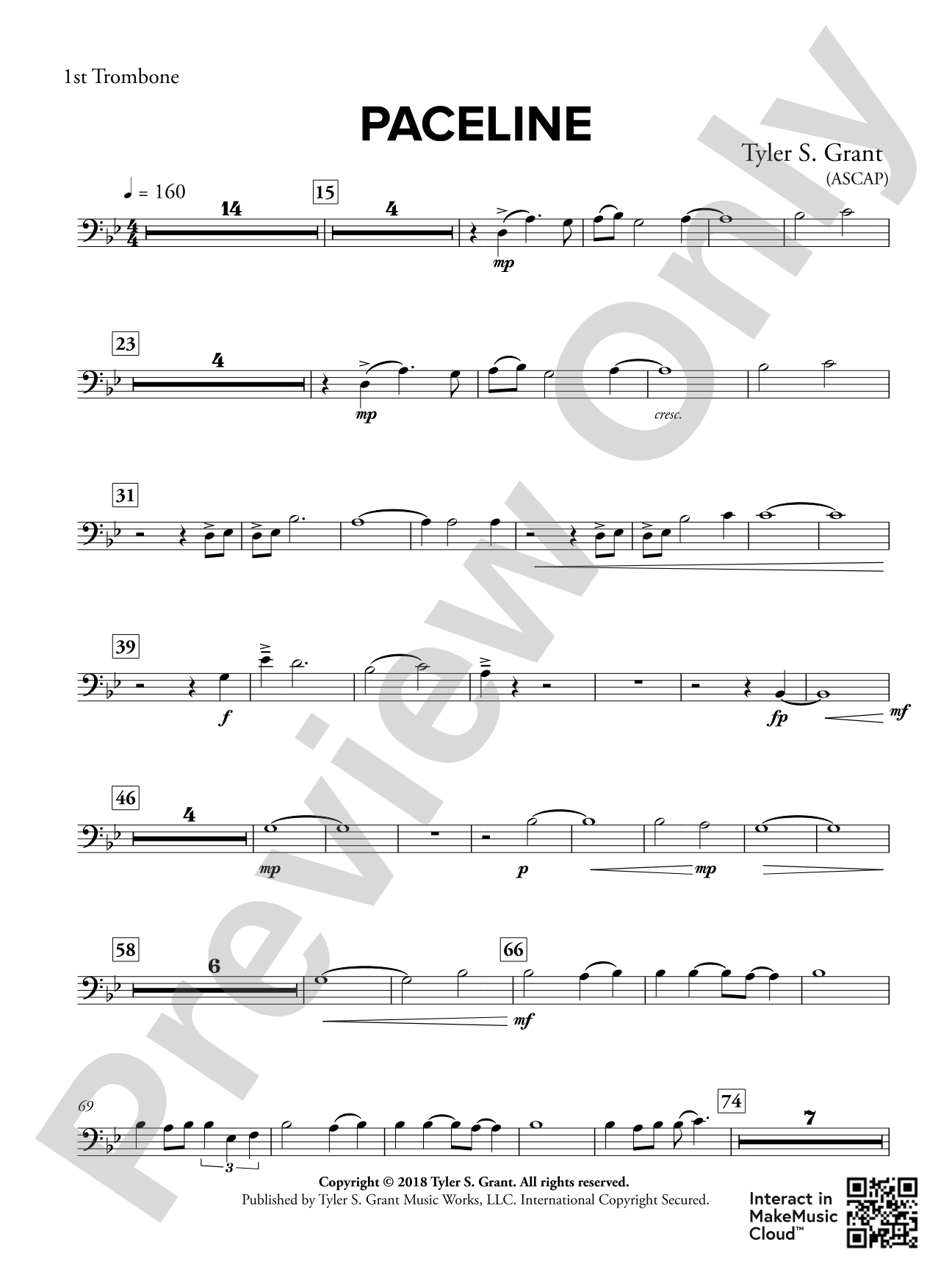 Paceline: 1st Trombone