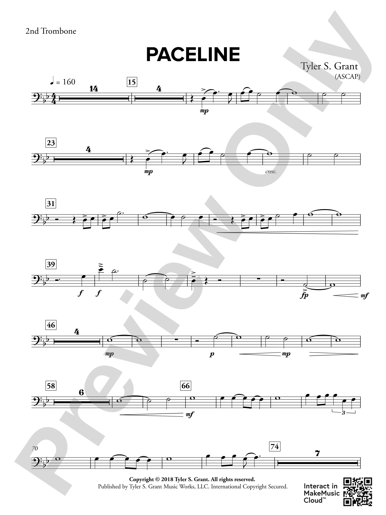 Paceline: 2nd Trombone