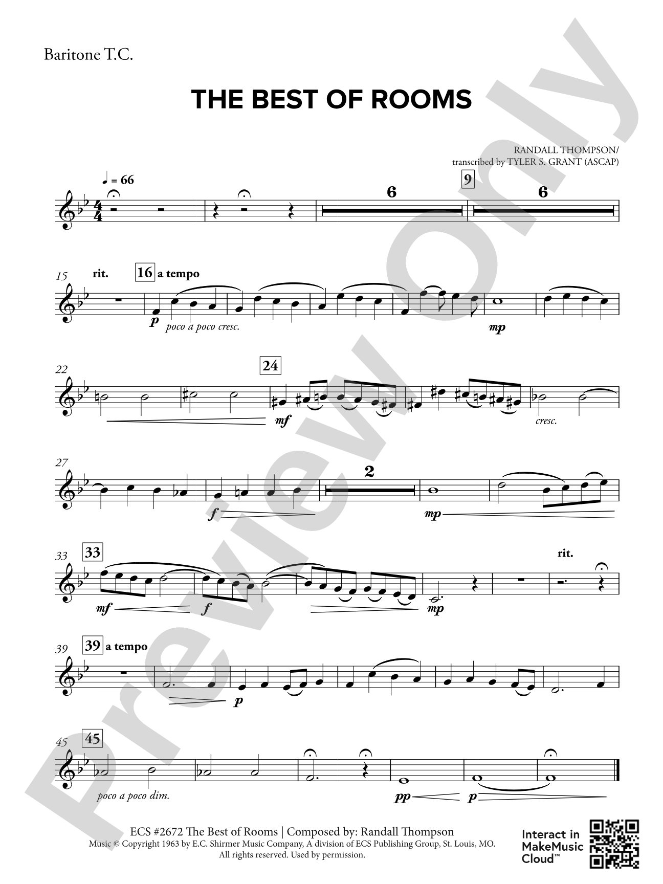 The Best of Rooms: Baritone T.C.