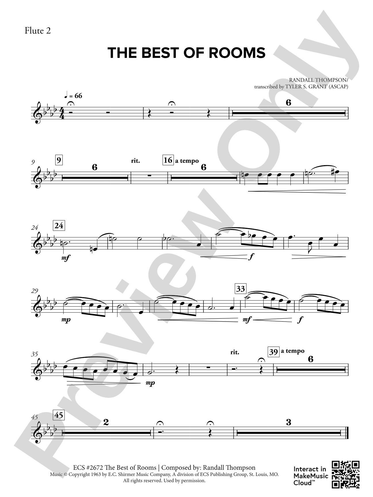 The Best of Rooms: 2nd Flute