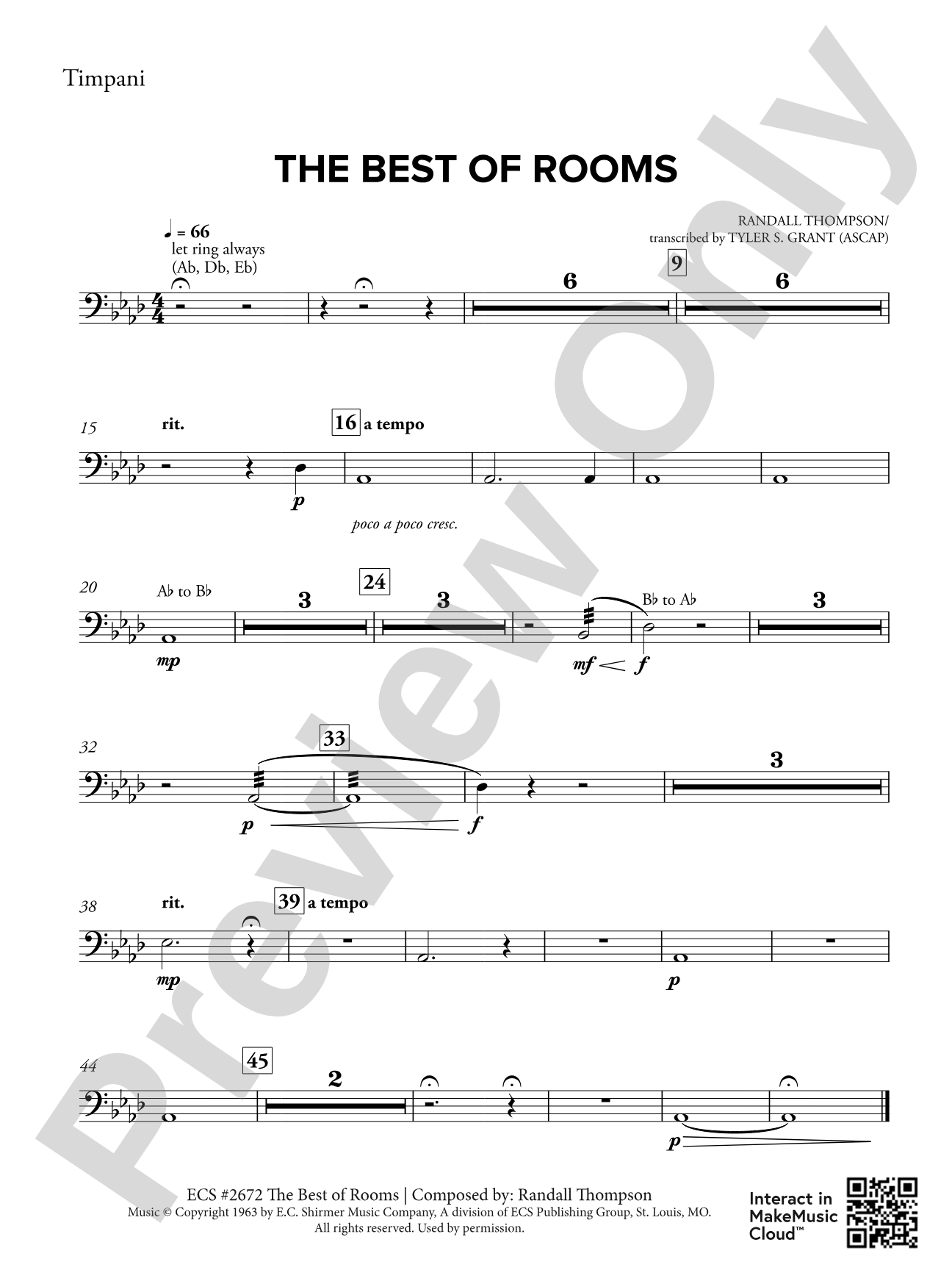 The Best of Rooms: Timpani