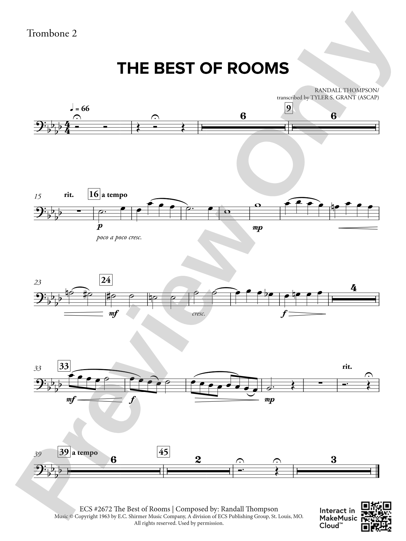 The Best of Rooms: 2nd Trombone