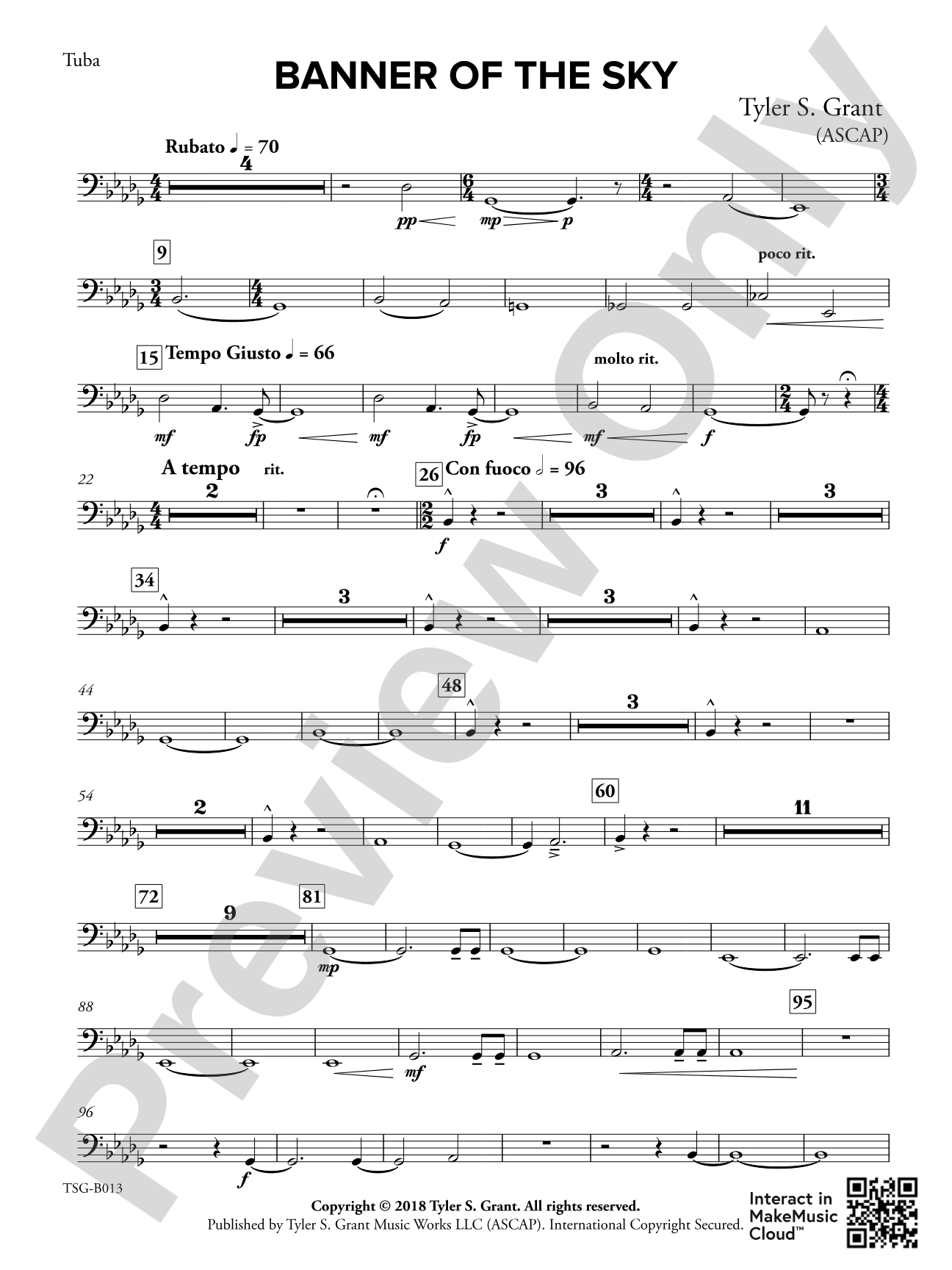 Banner of the Sky: Tuba