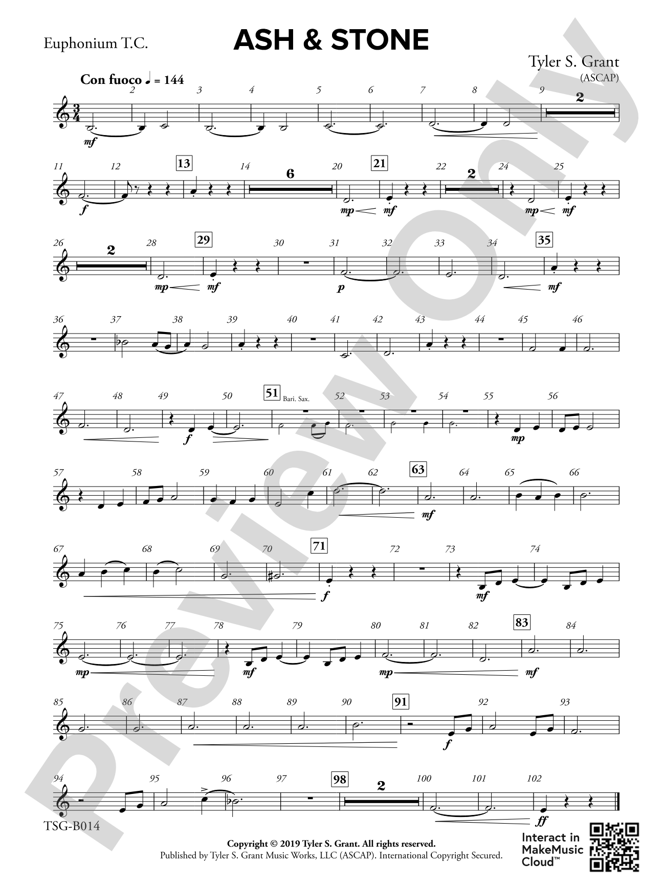 Ash & Stone: Baritone T.C.