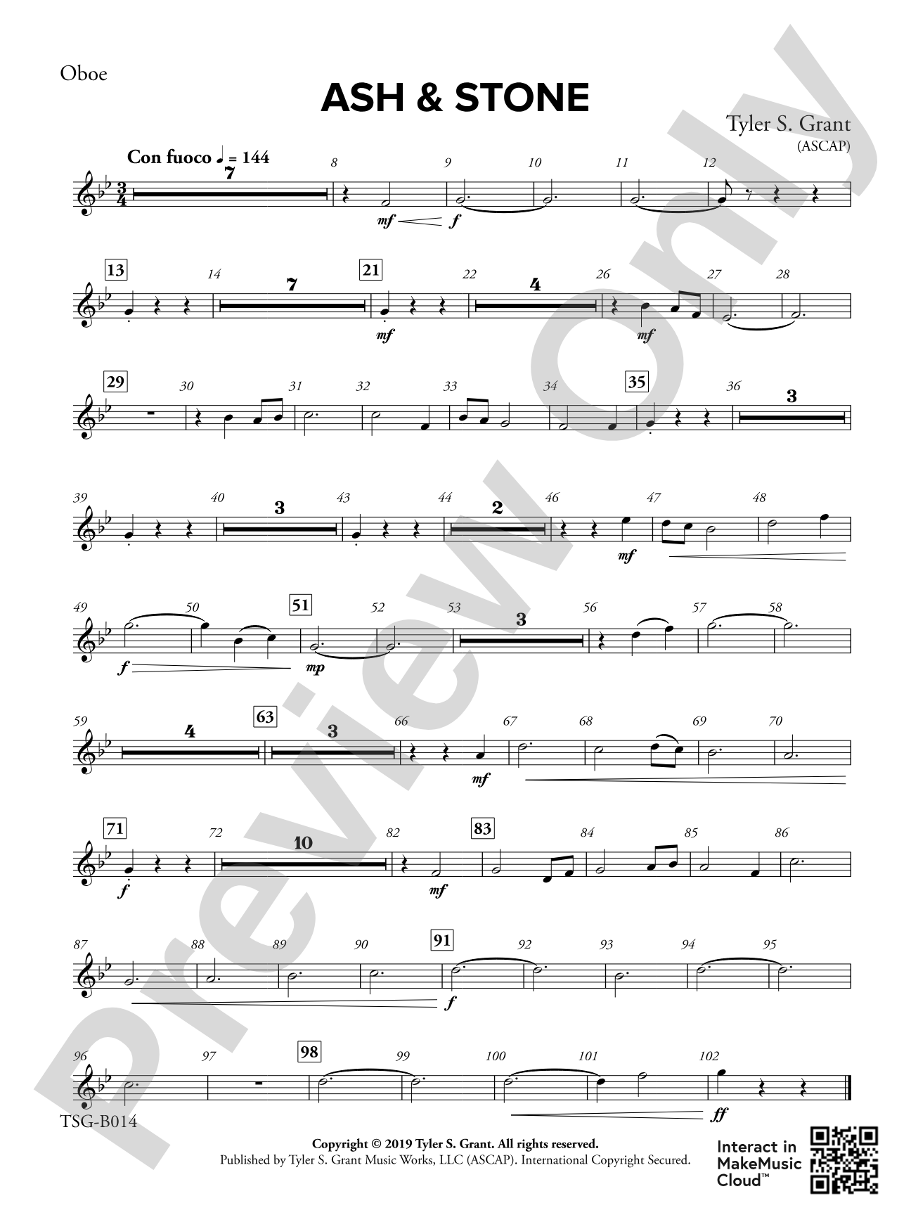 Ash & Stone: Oboe