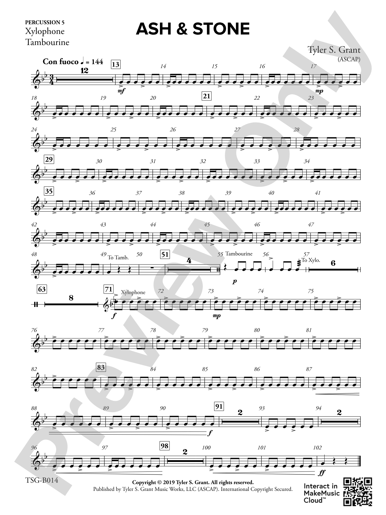 Ash & Stone: 5th Percussion