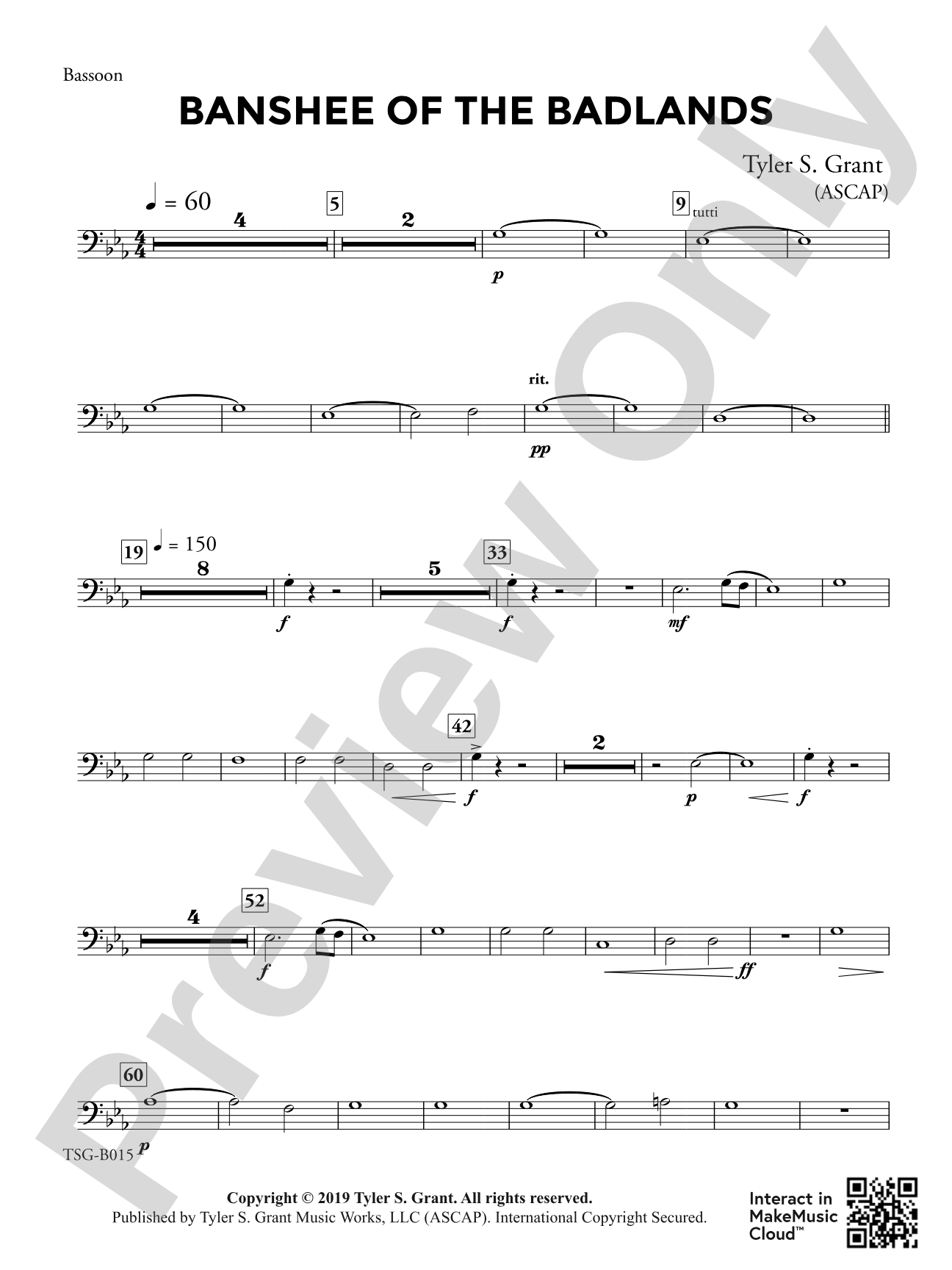 Banshee of the Badlands: Bassoon