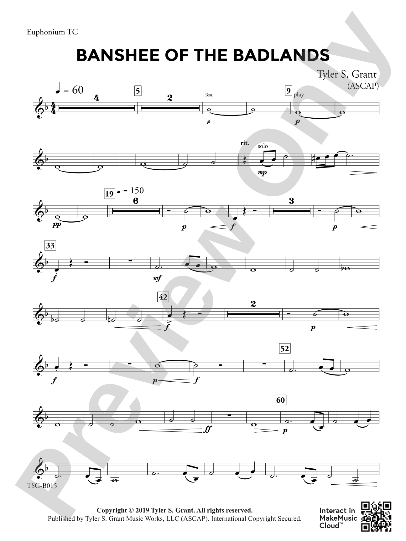 Banshee of the Badlands: Baritone T.C.