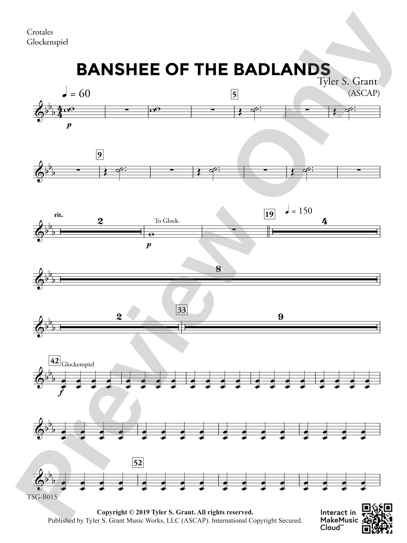 Banshee of the Badlands: Glockenspiel