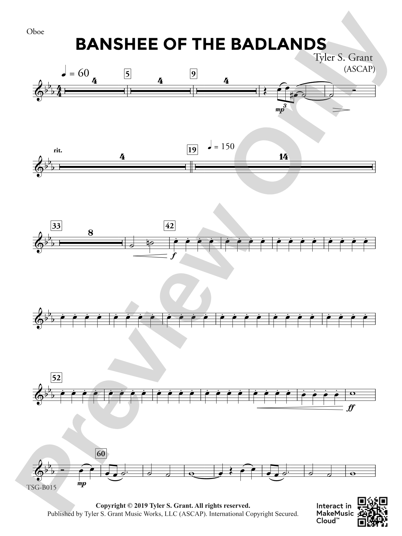Banshee of the Badlands: Oboe