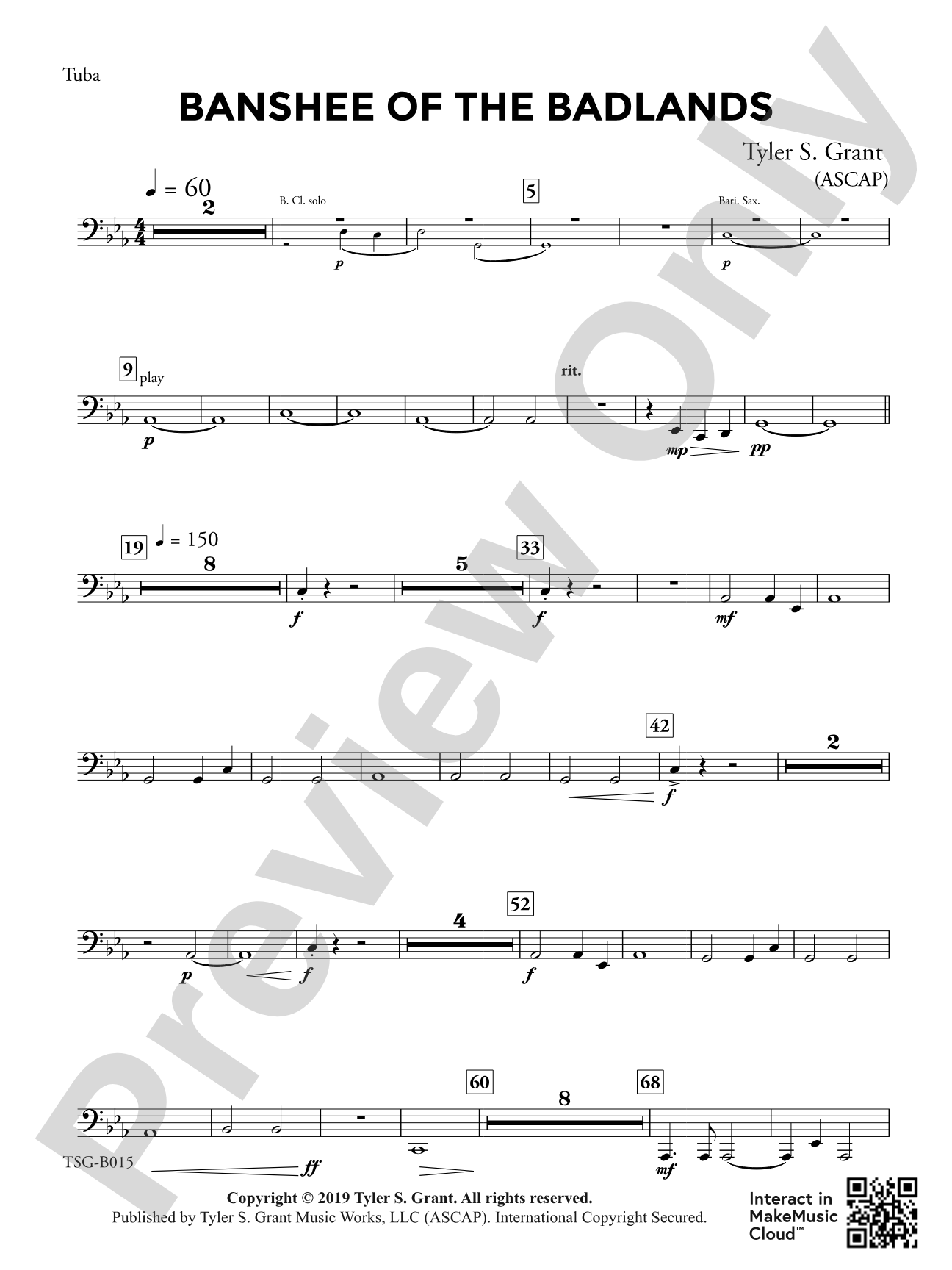 Banshee of the Badlands: Tuba