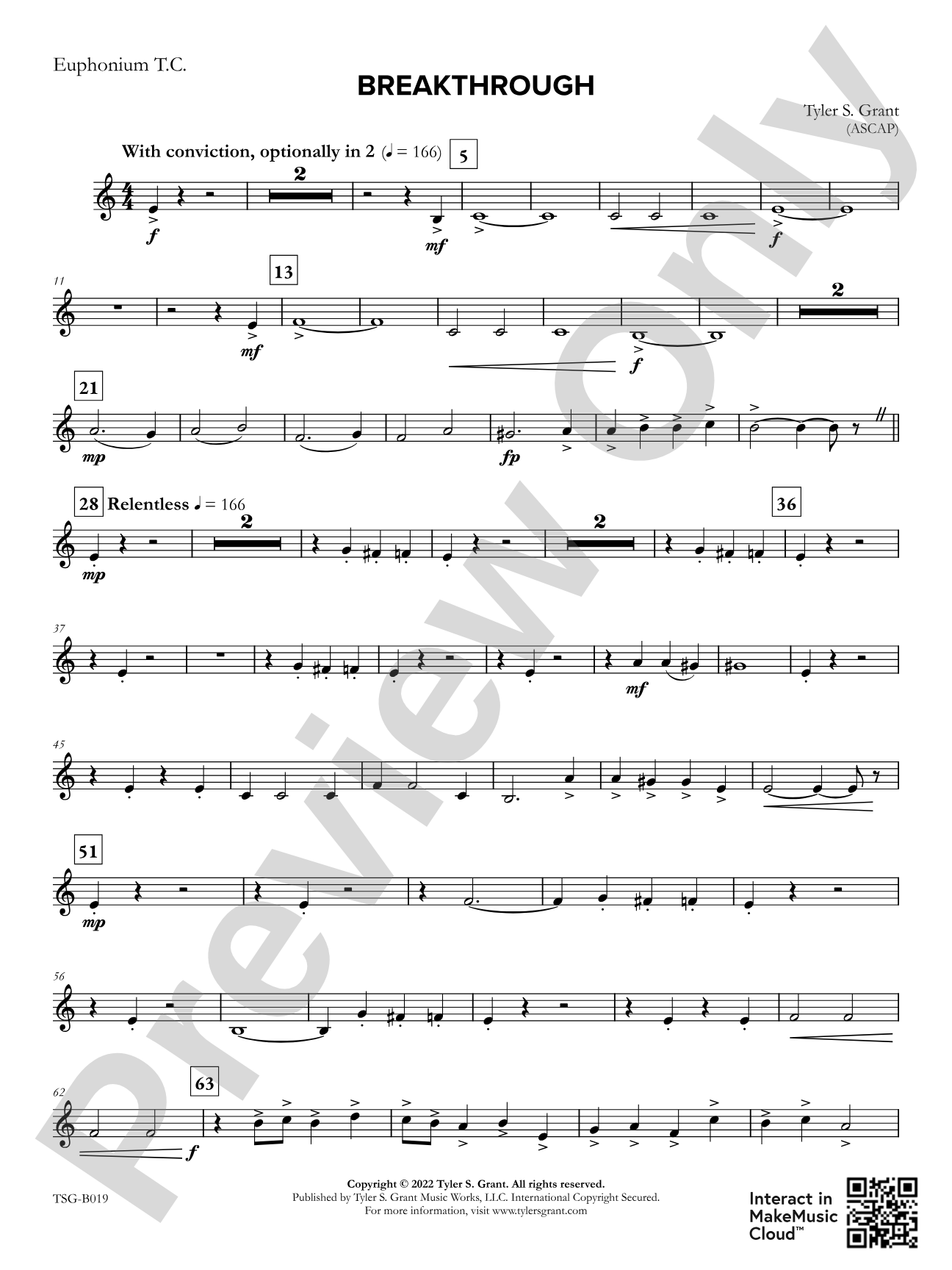 Breakthrough: Baritone T.C.