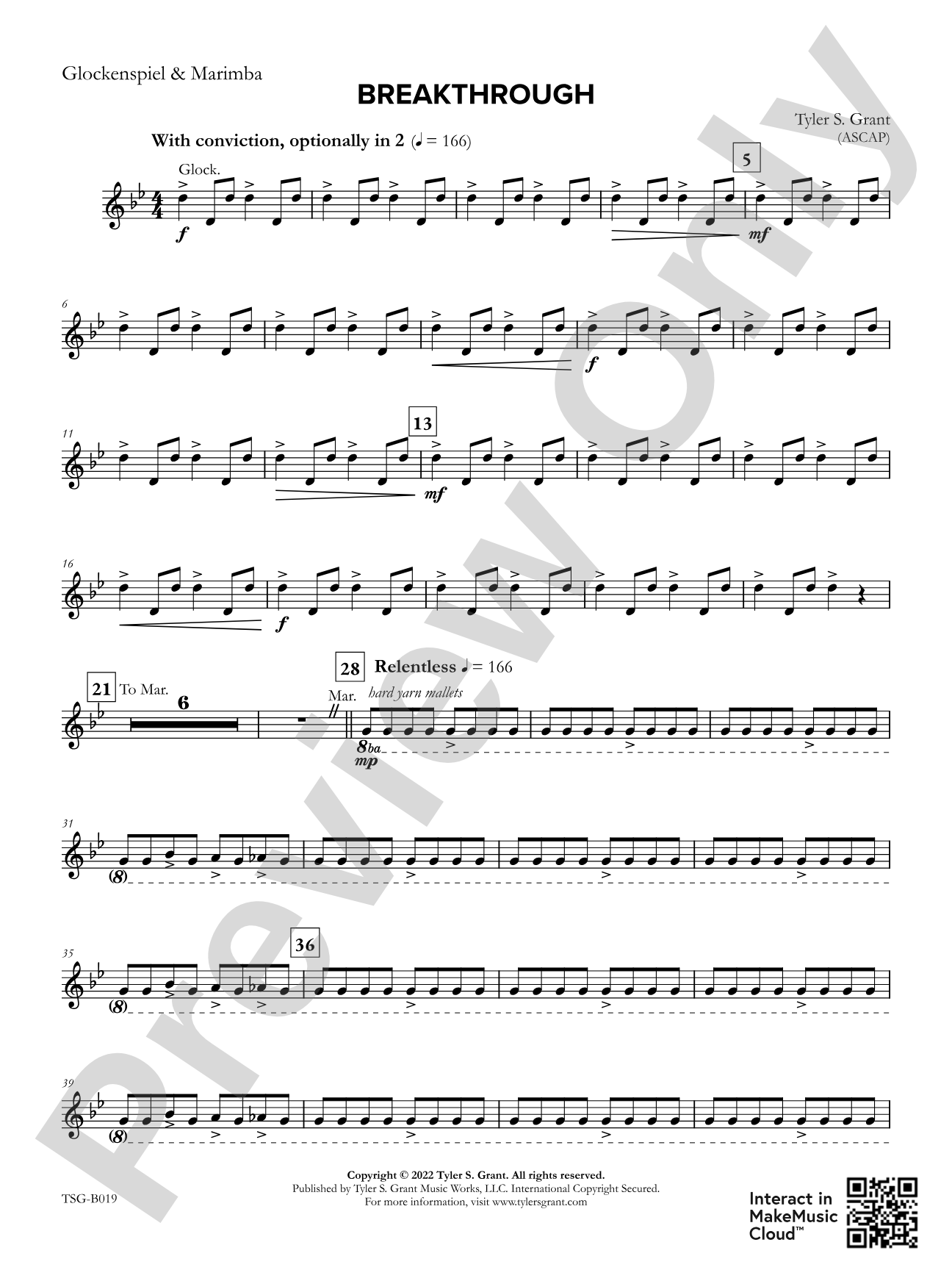 Breakthrough: Glockenspiel