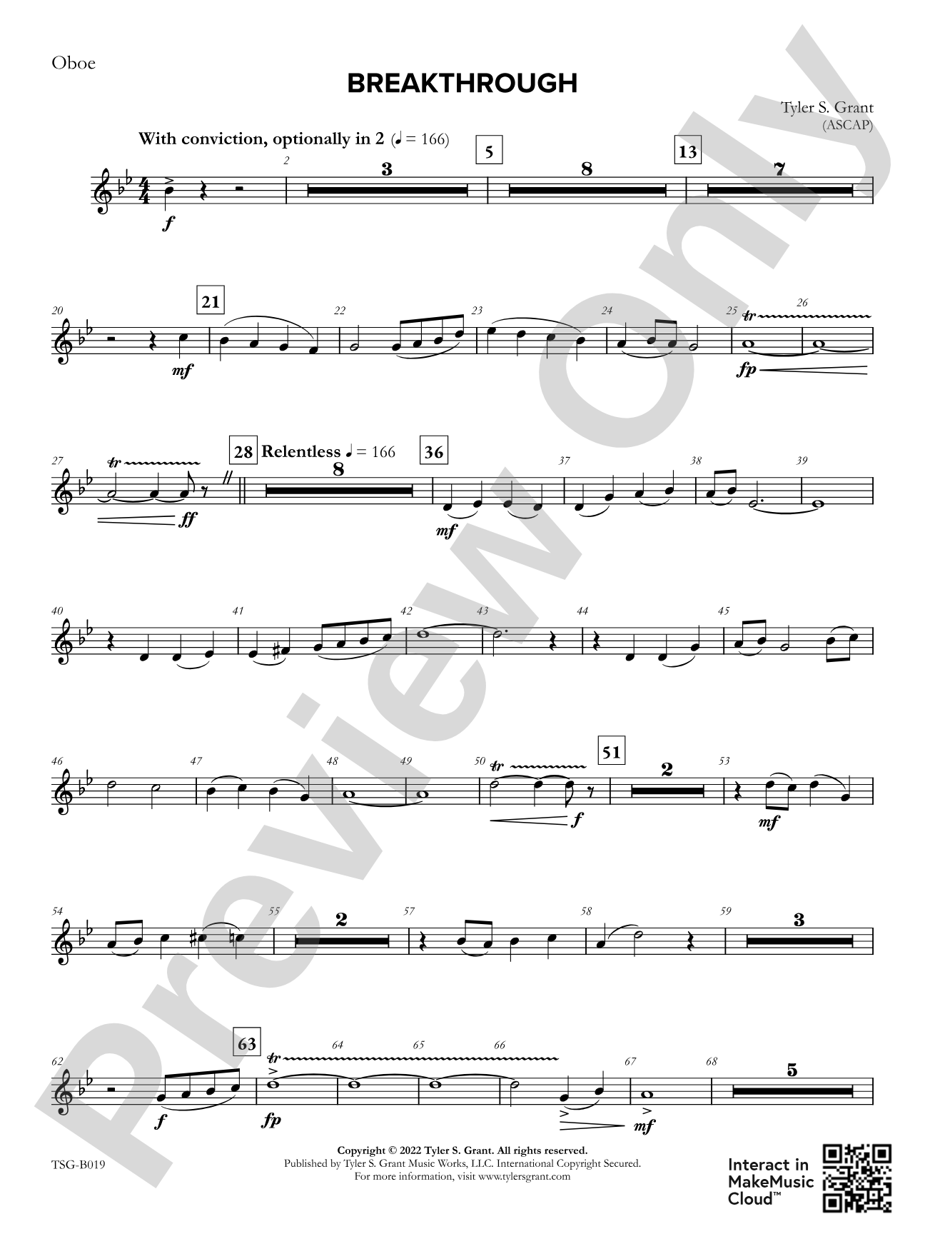 Breakthrough: Oboe