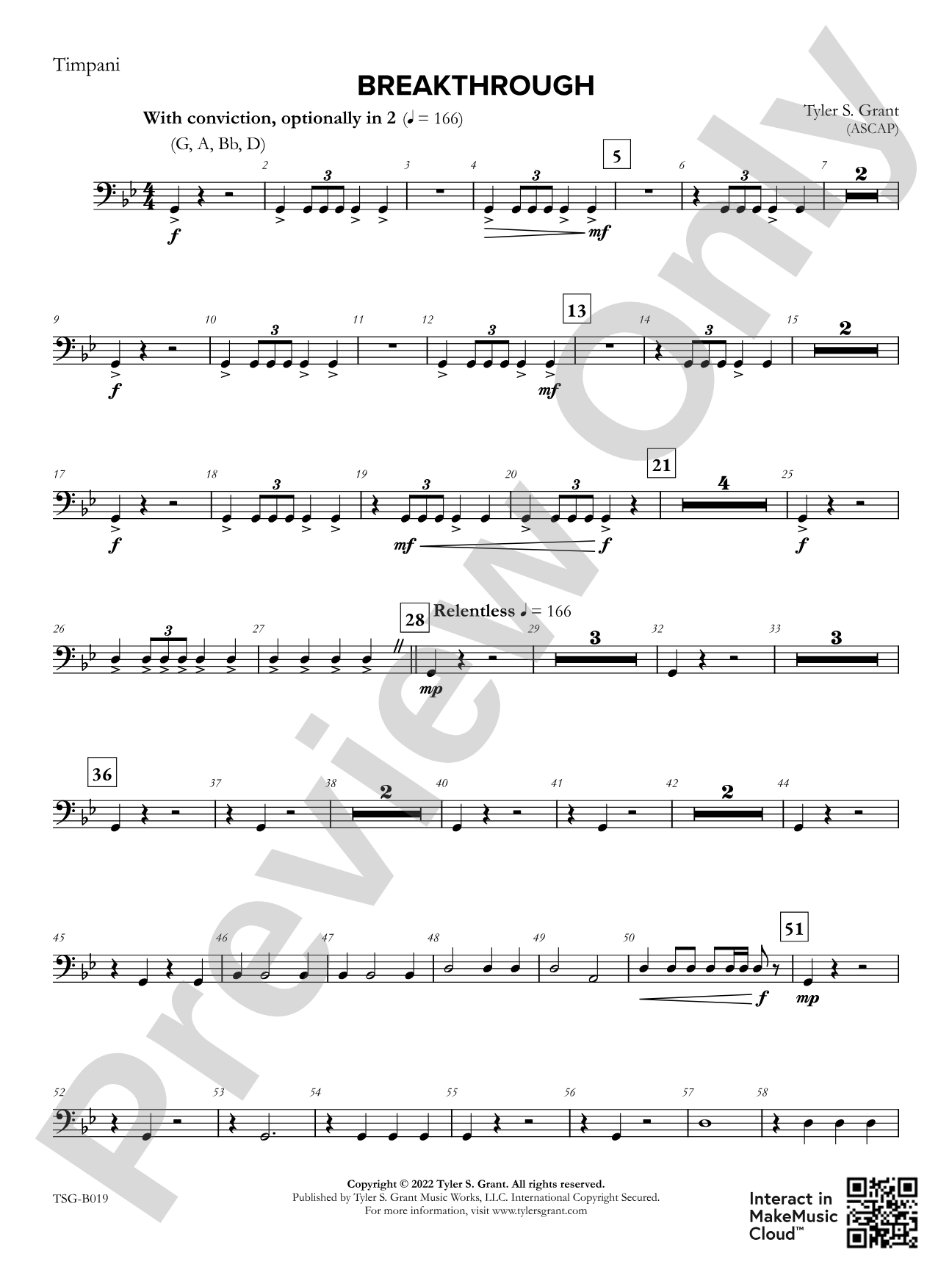 Breakthrough: Timpani