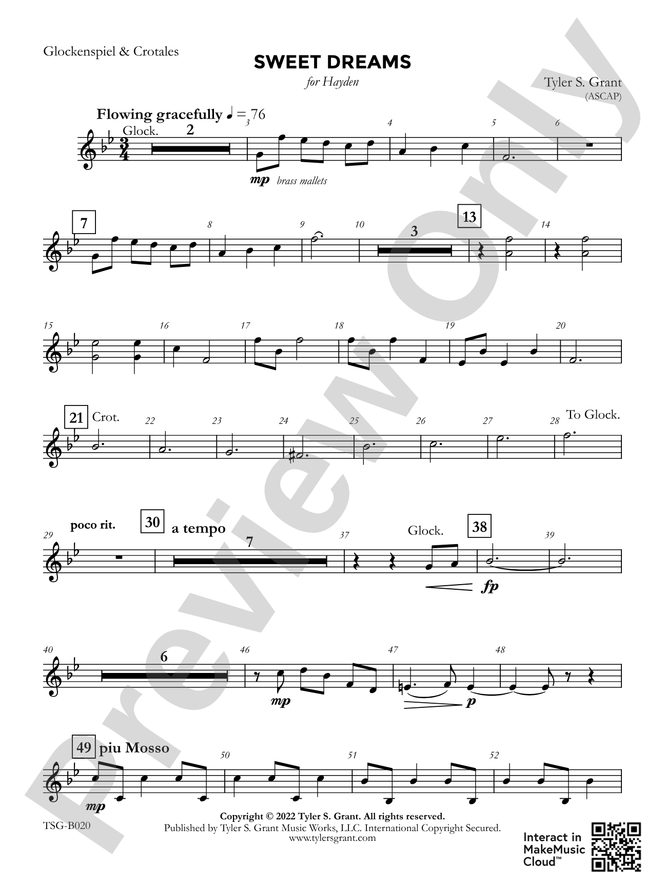 Sweet Dreams: Glockenspiel