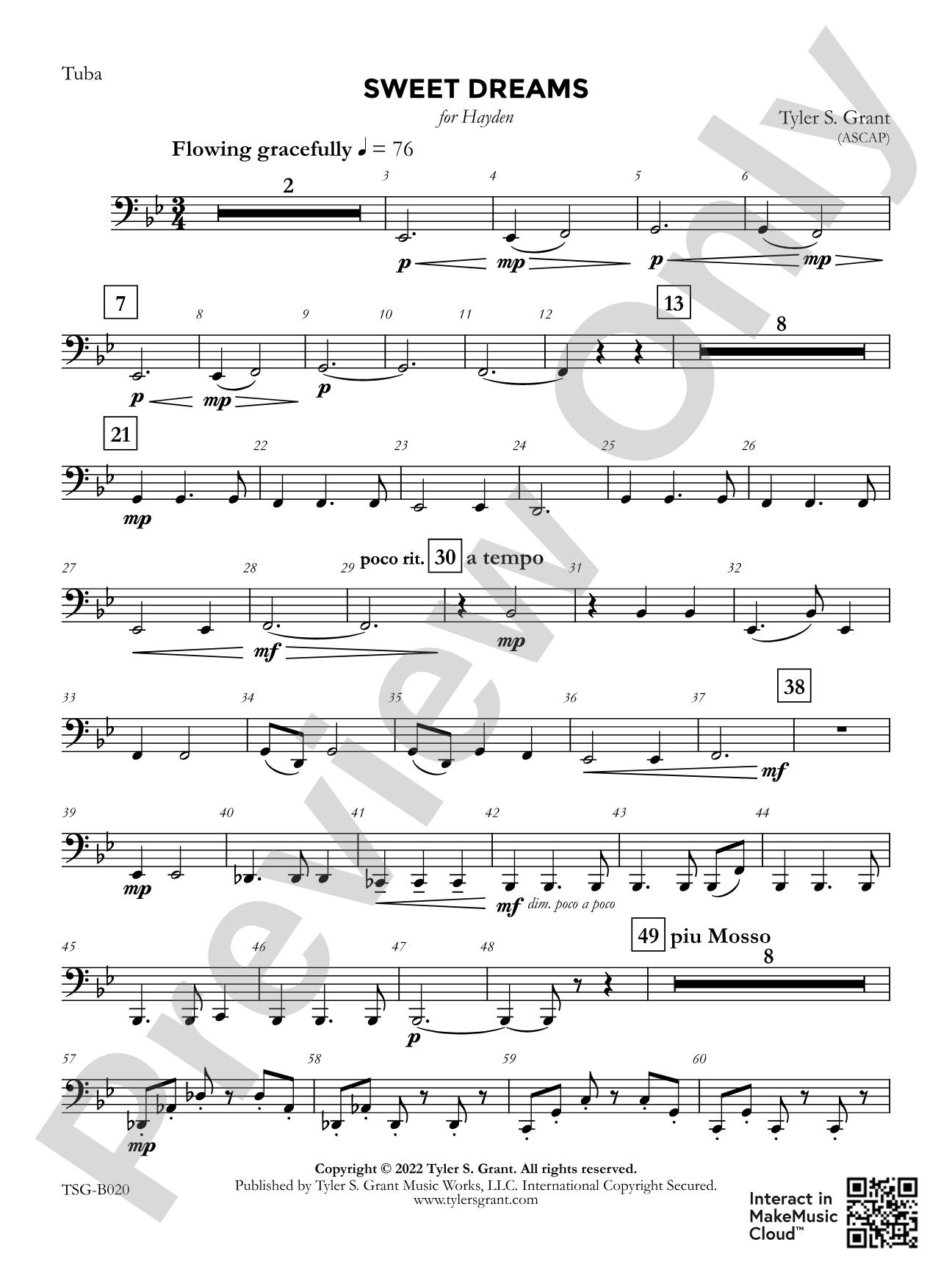 Sweet Dreams: Tuba