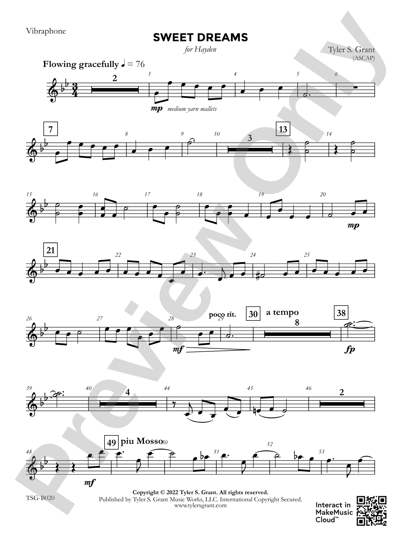 Sweet Dreams: Vibraphone