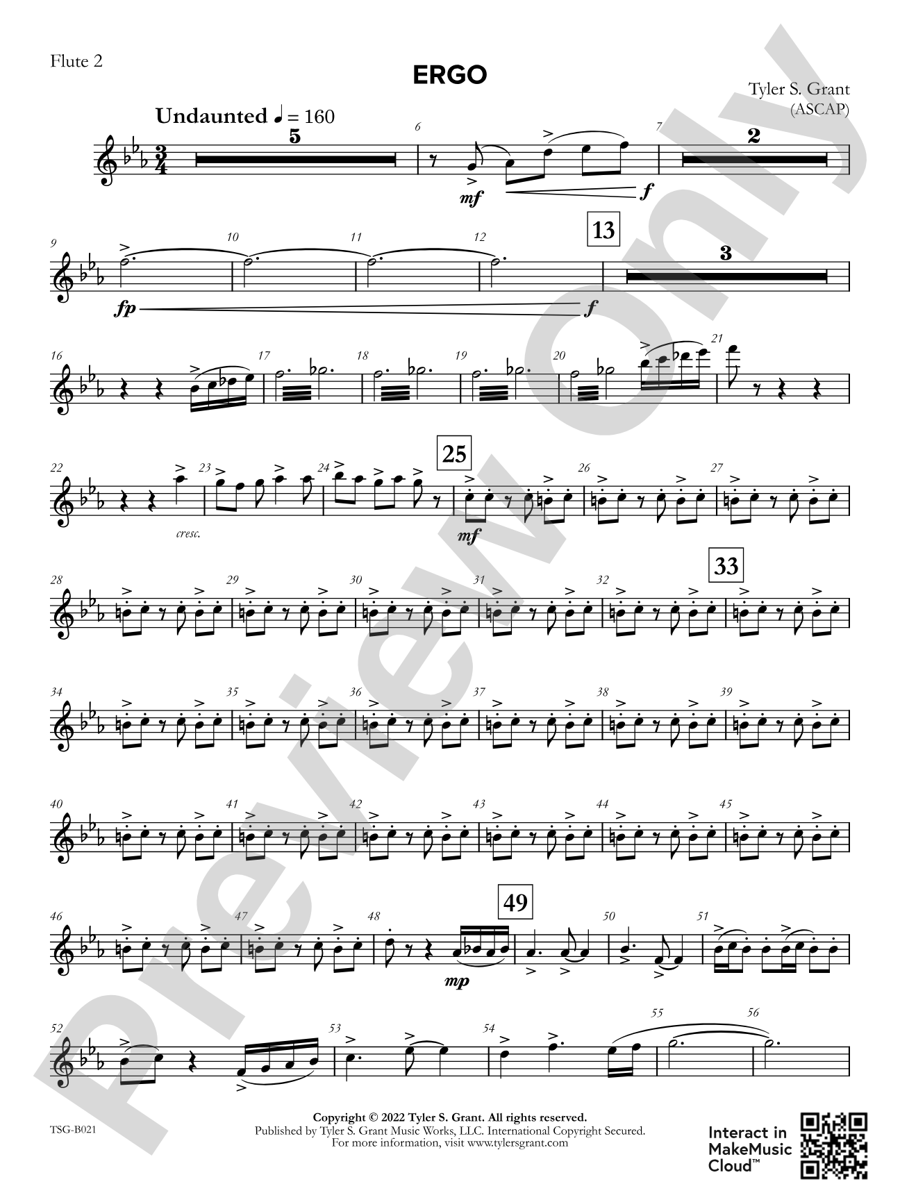Ergo: 2nd Flute