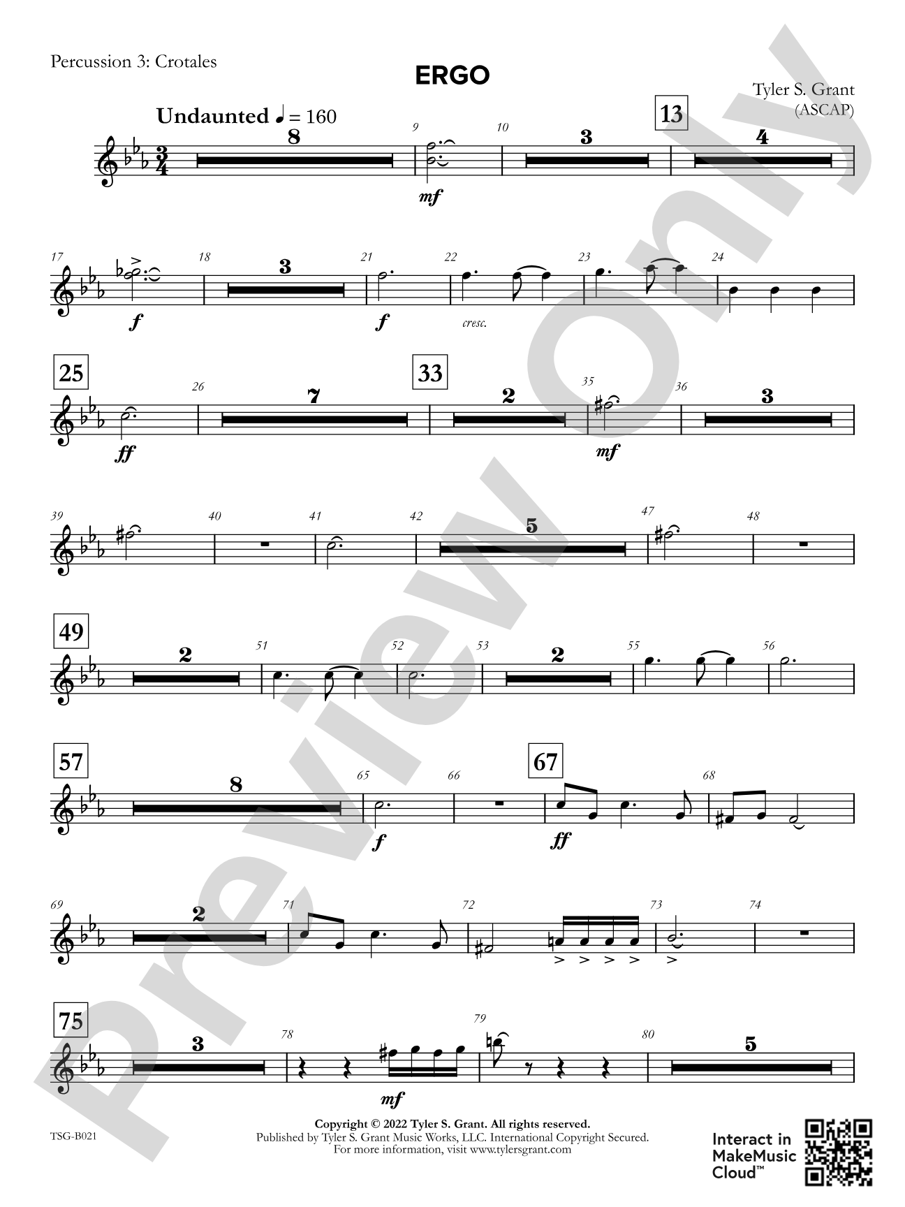Ergo: 3rd Percussion