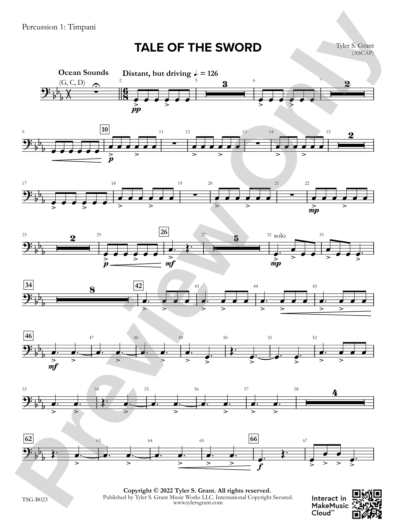Tale of the Sword: 1st Percussion