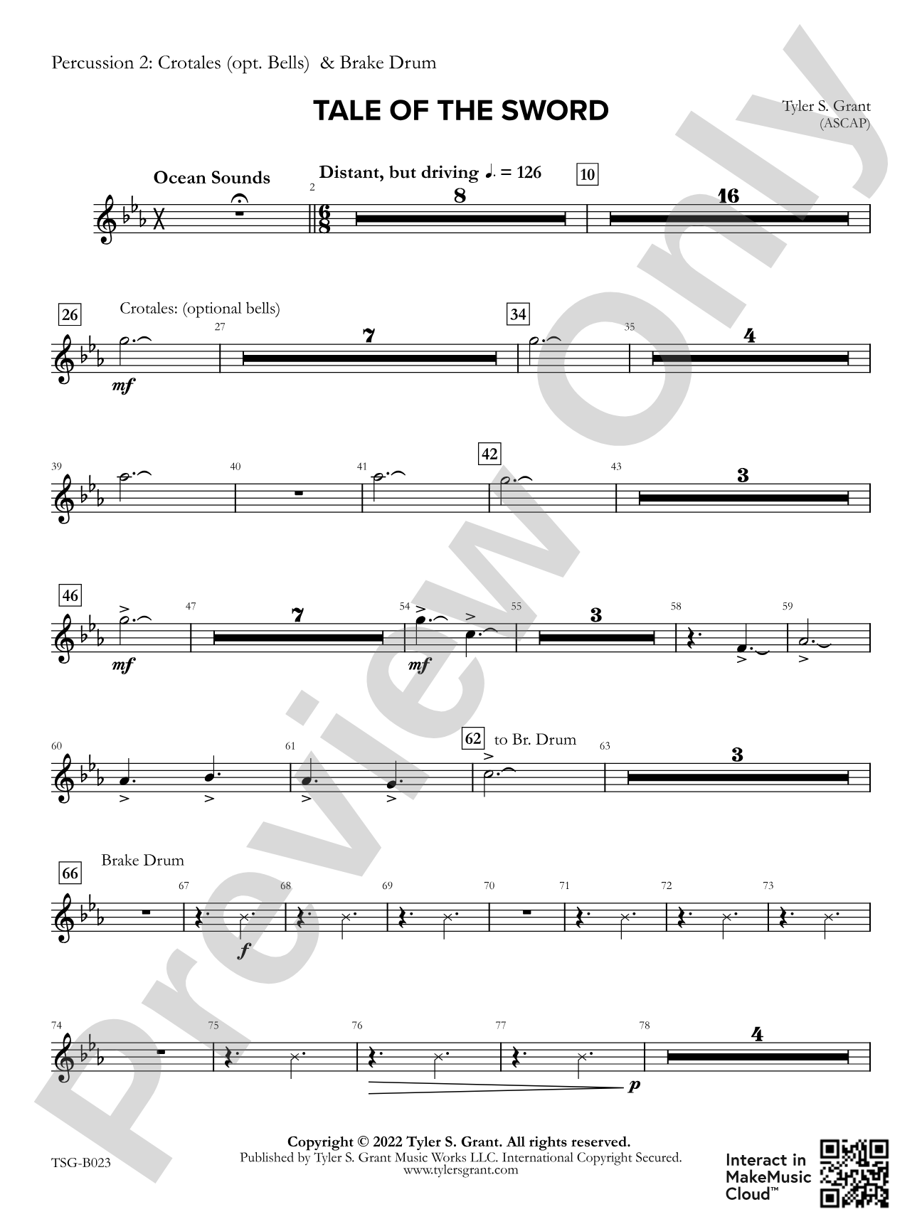 Tale of the Sword: 2nd Percussion