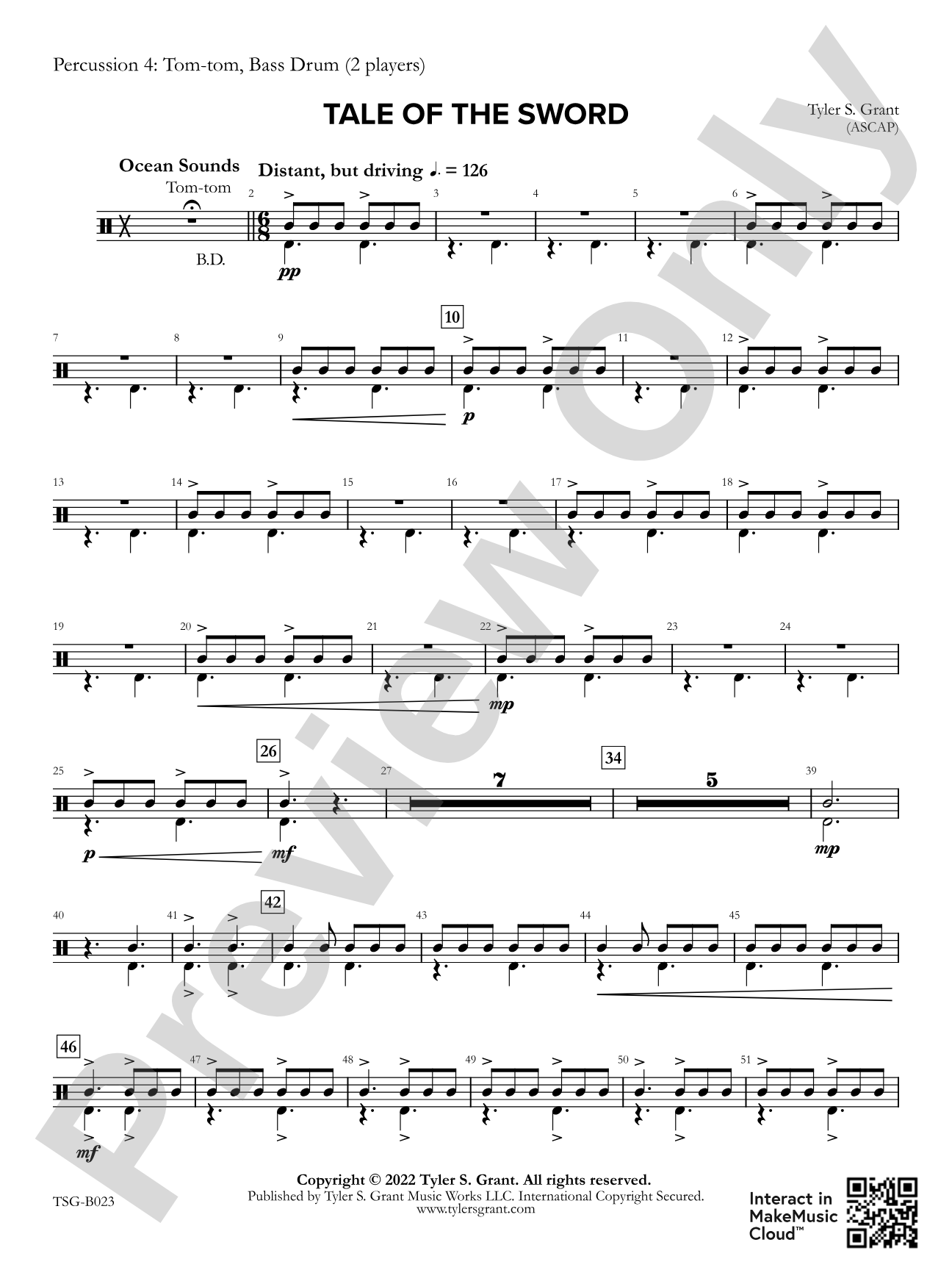 Tale of the Sword: 4th Percussion