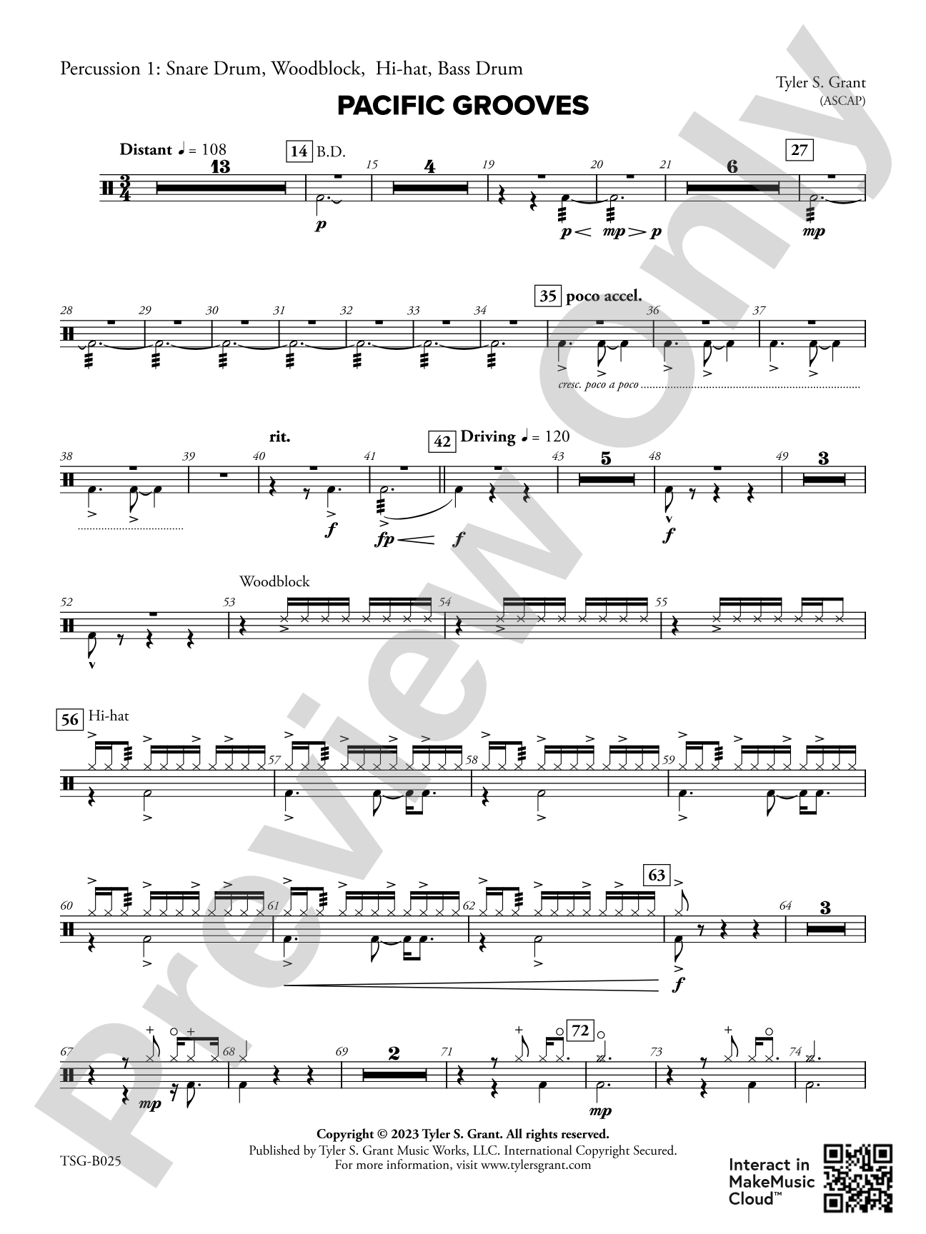 Pacific Grooves: 1st Percussion