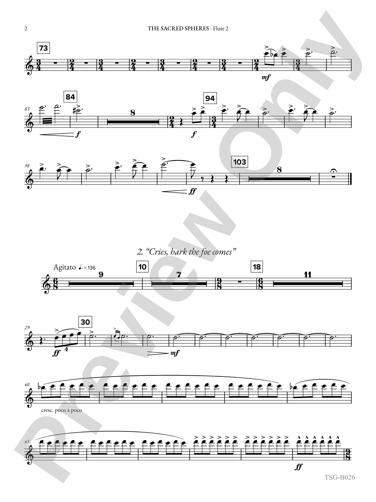 The Sacred Spheres: 2nd Flute