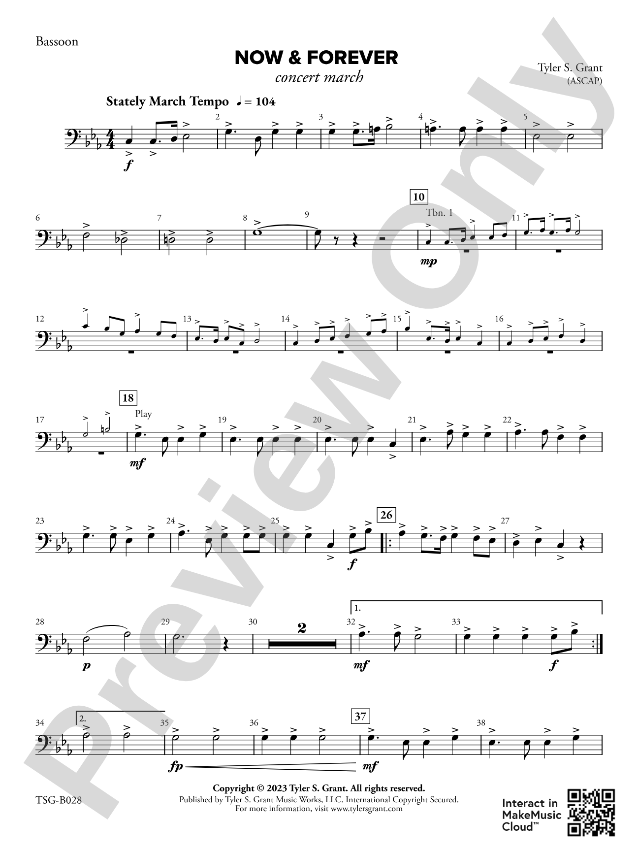 Now & Forever: Bassoon