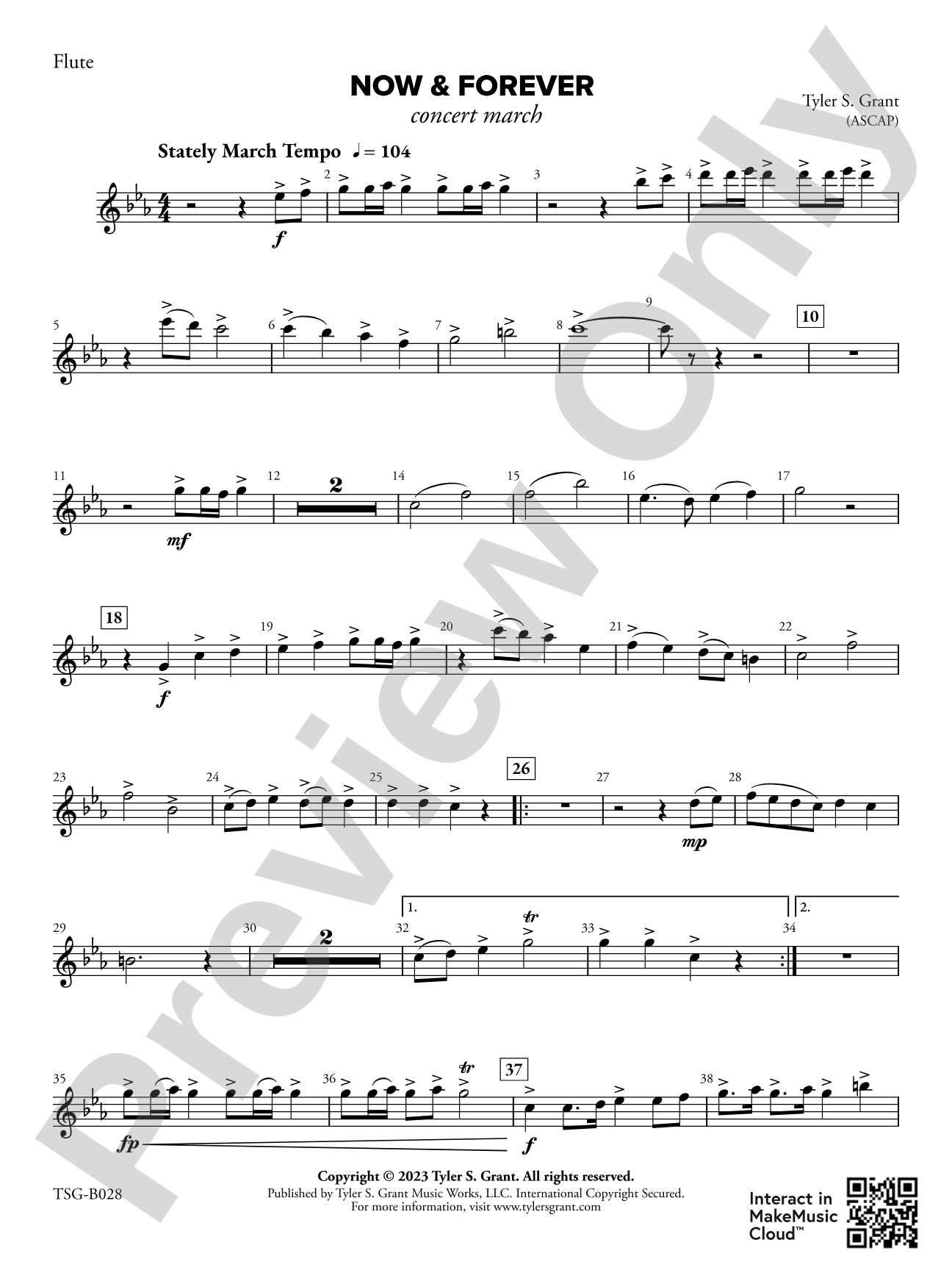 Now & Forever: 1st Flute