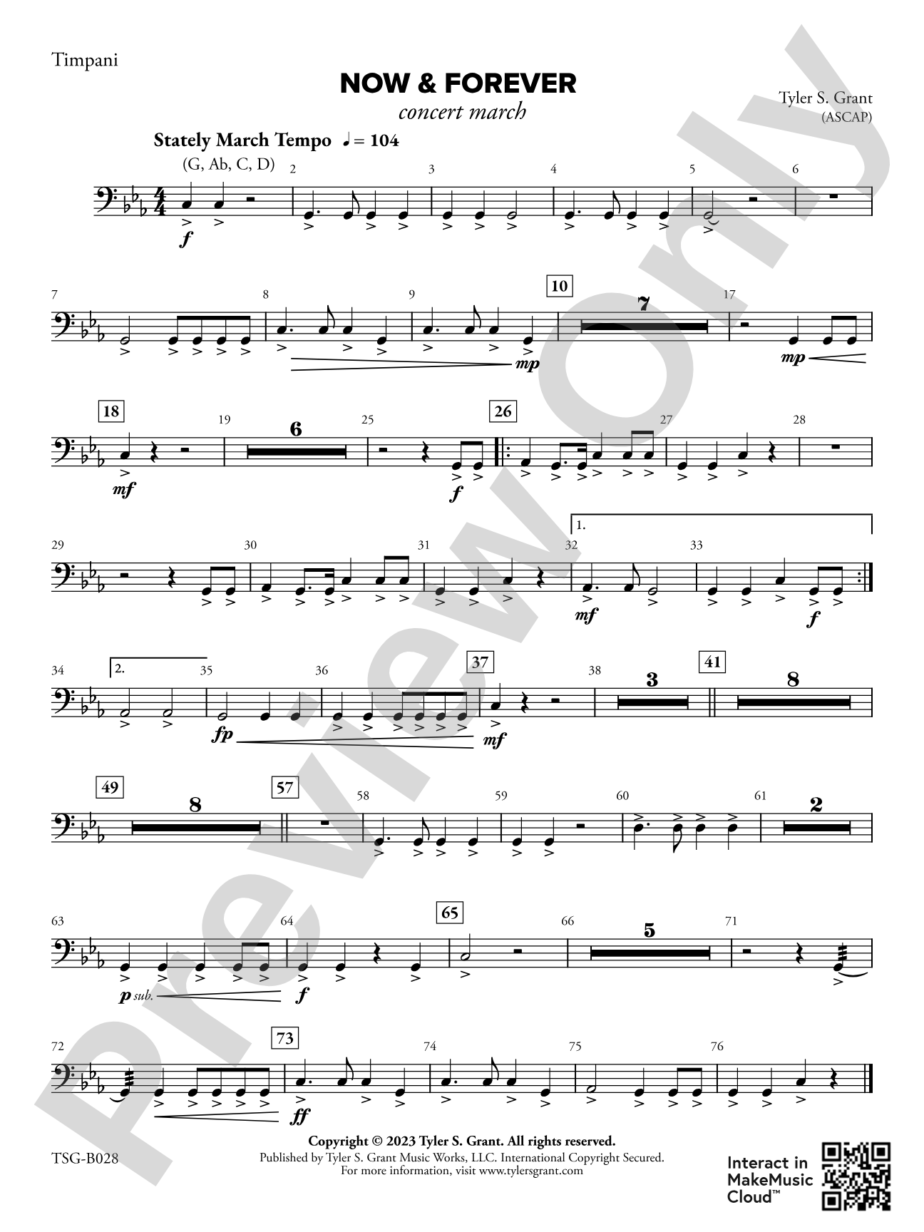 Now & Forever: Timpani