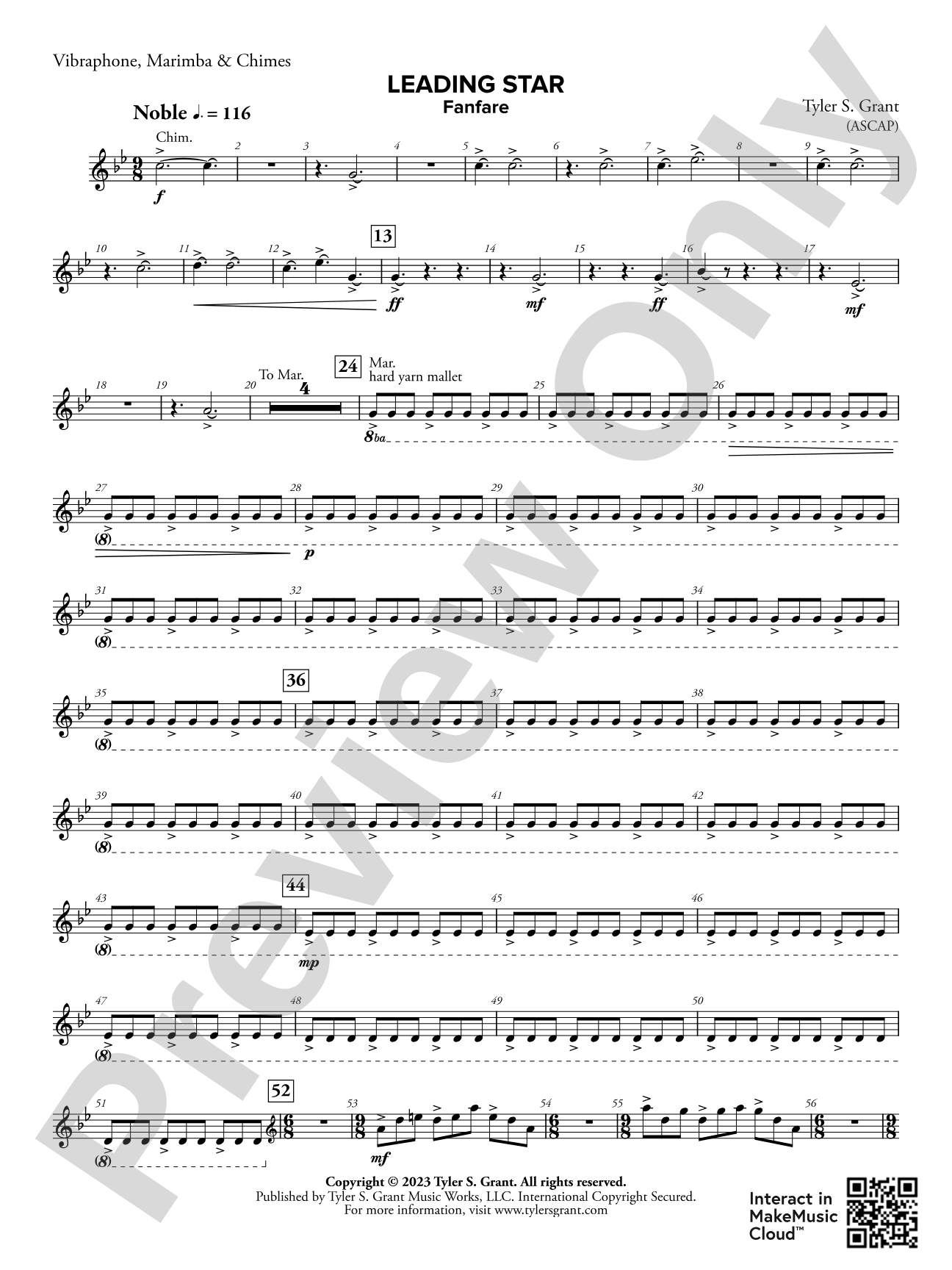 Leading Star Fanfare: Vibraphone