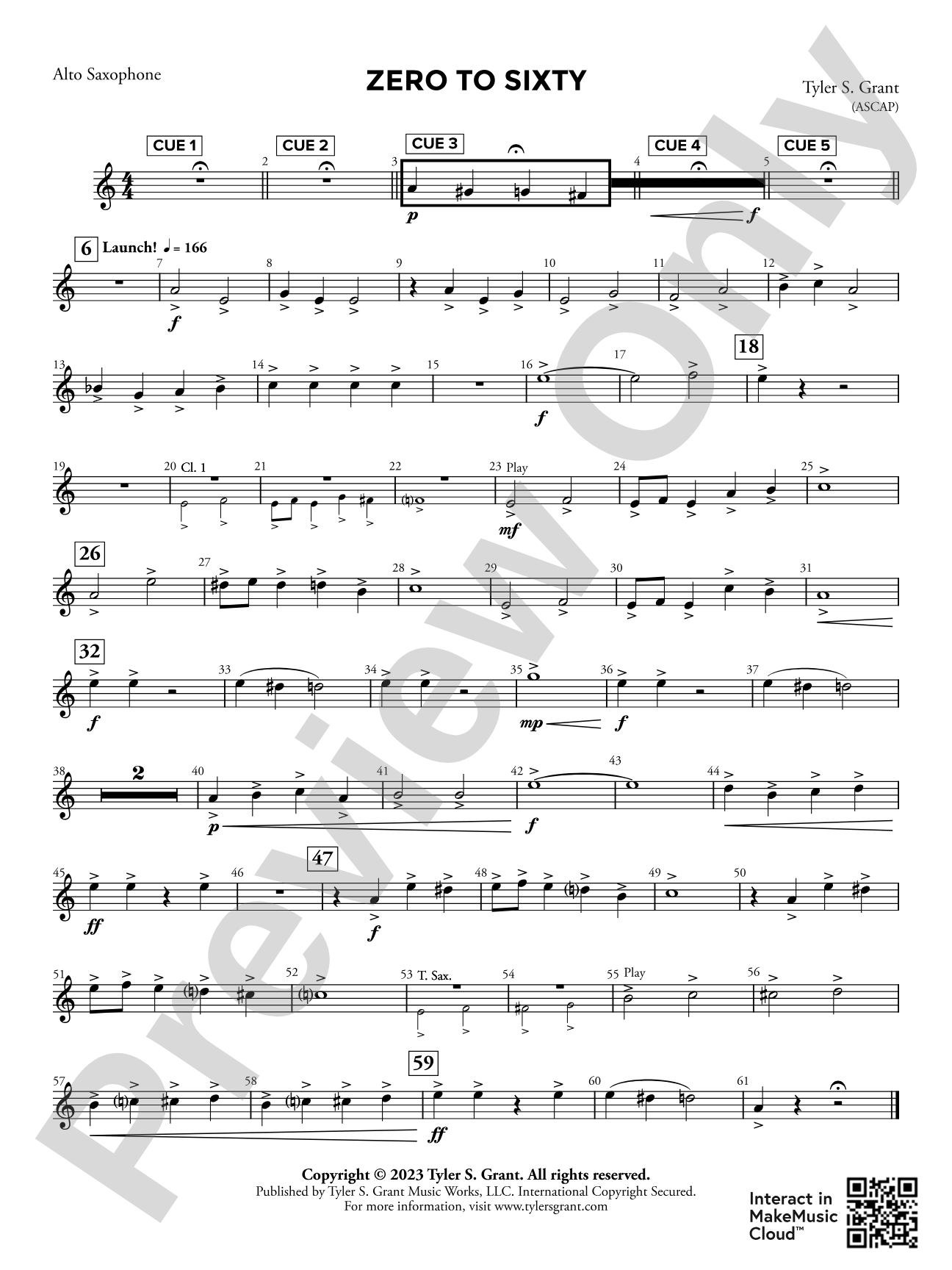 Zero to Sixty: 1st E-flat Alto Saxophone