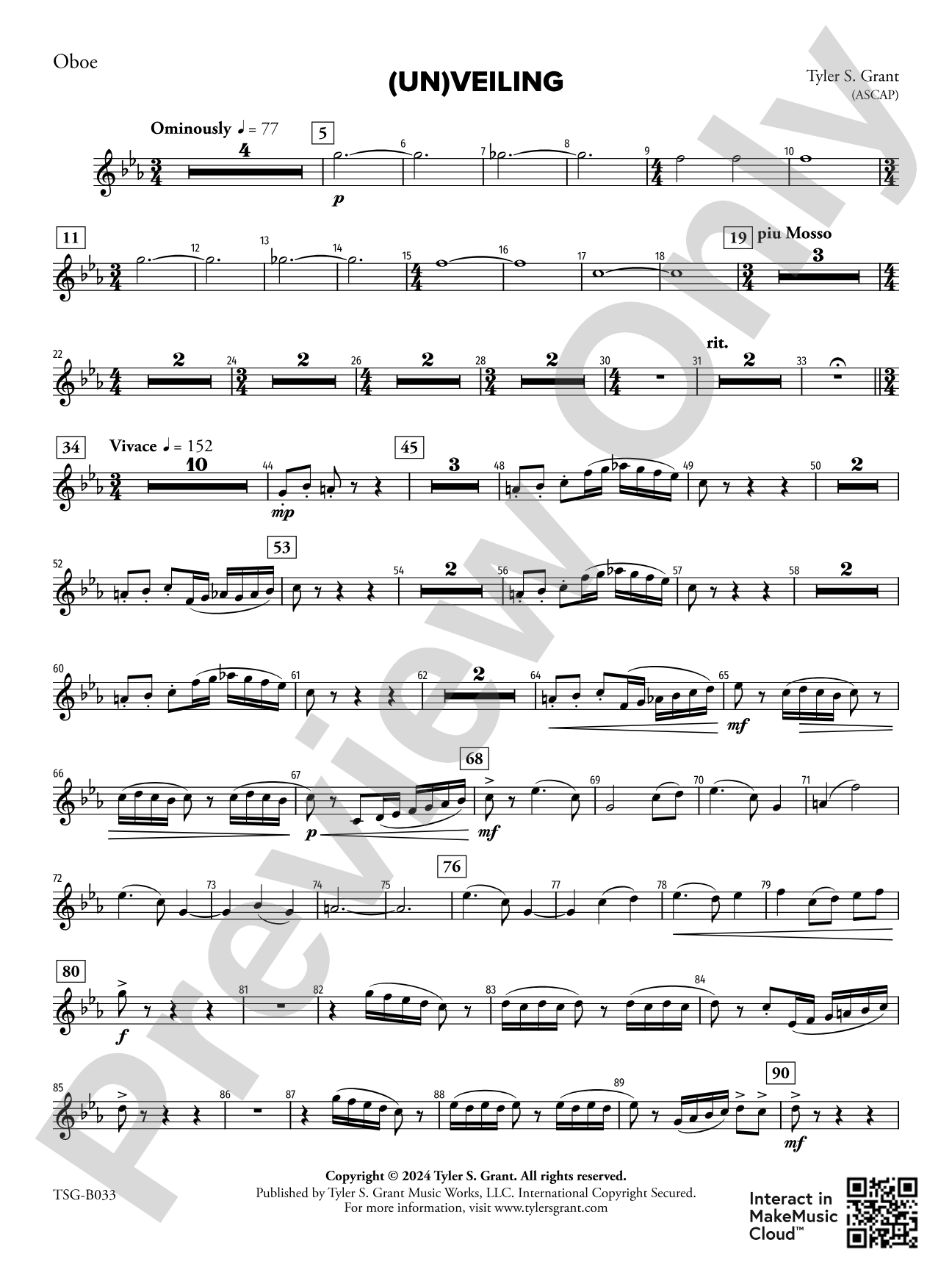 (Un)veiling: Oboe