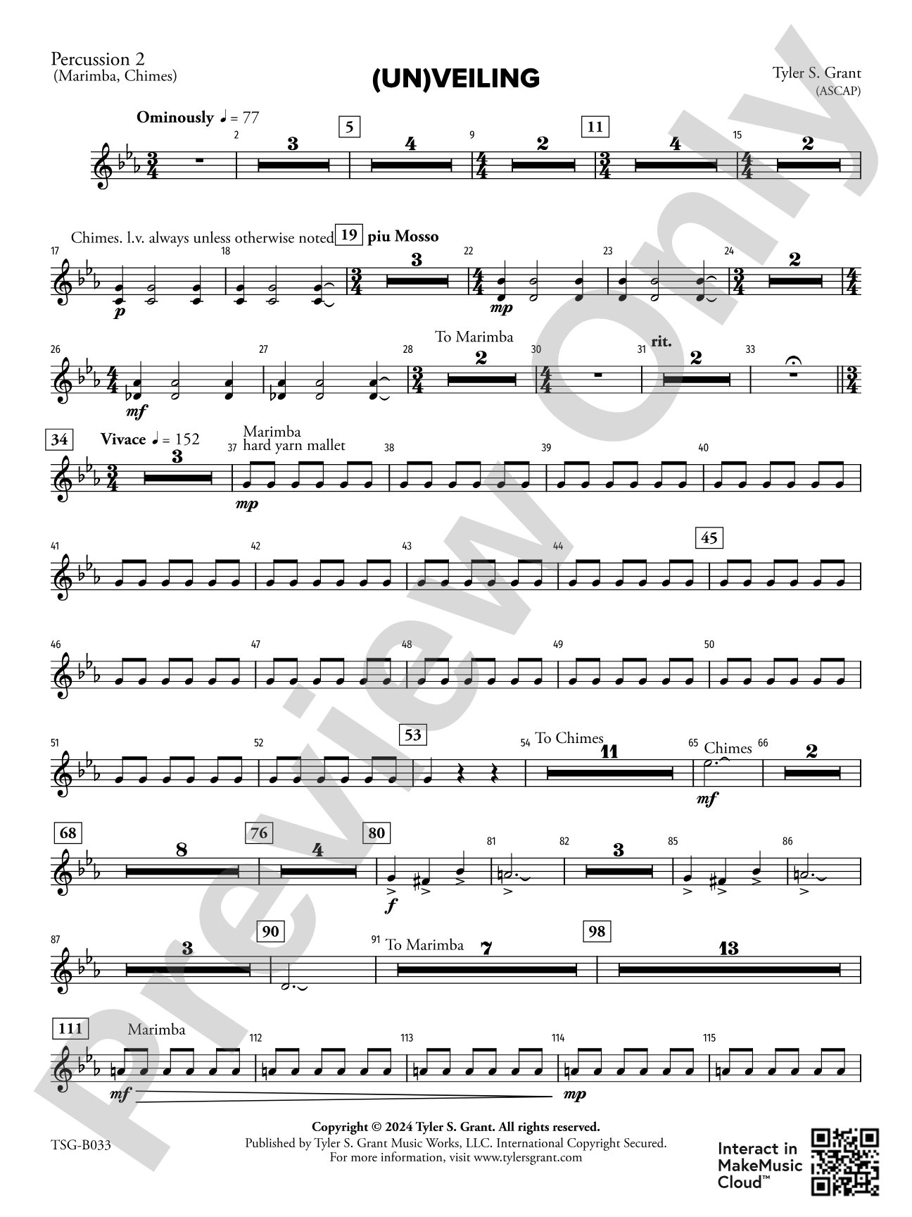 (Un)veiling: 2nd Percussion