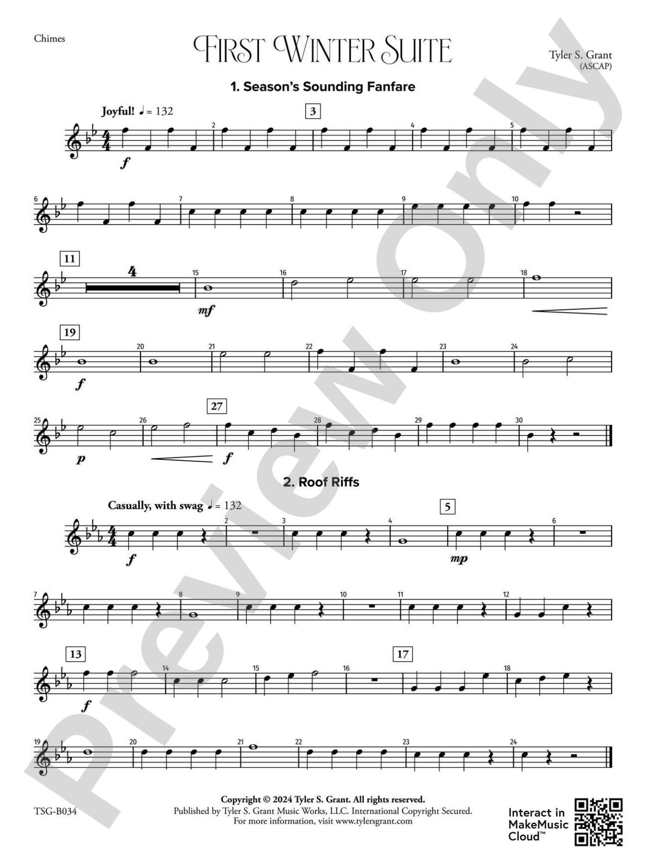 First Winter Suite: Chimes