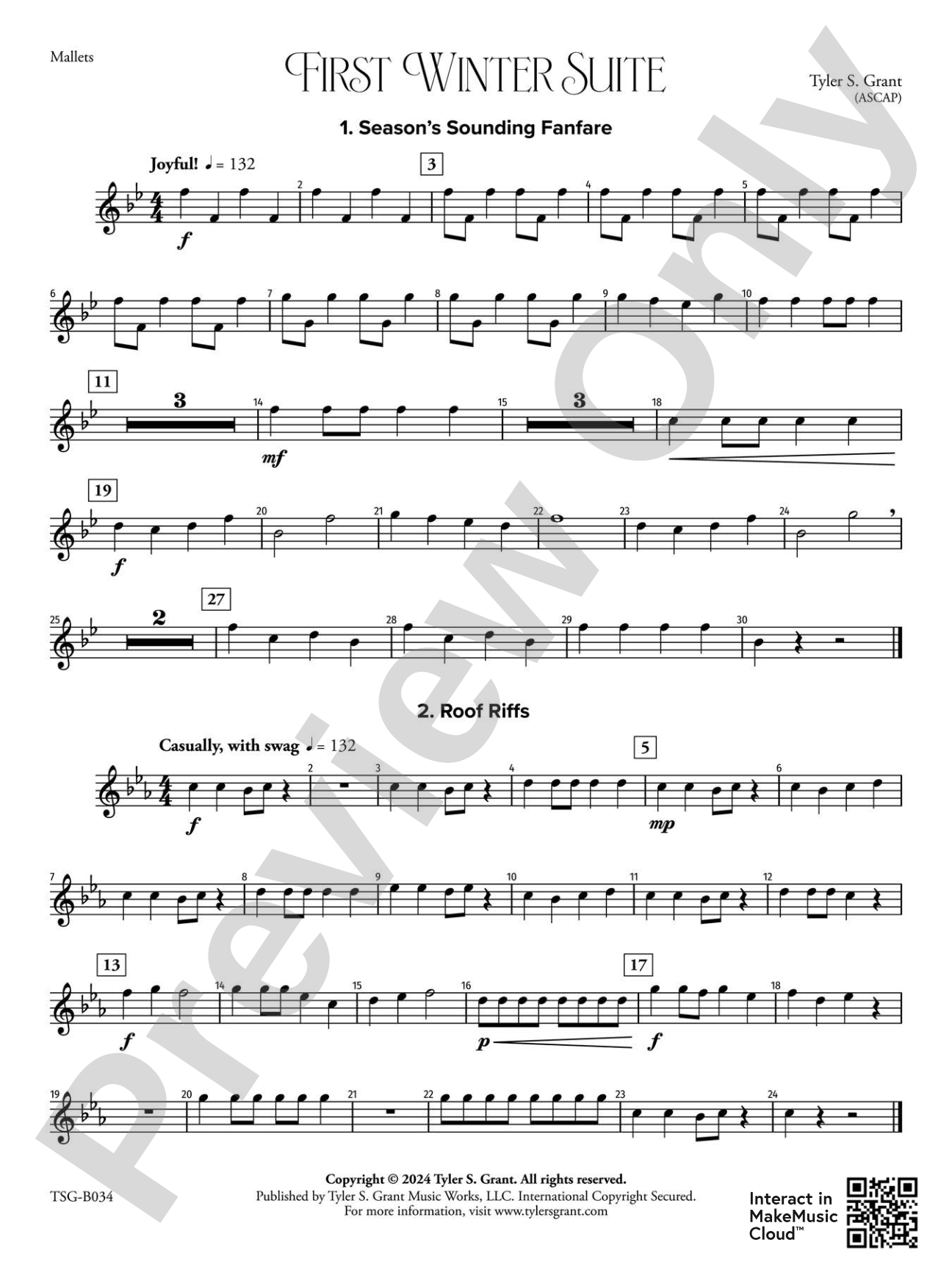 First Winter Suite: Mallets