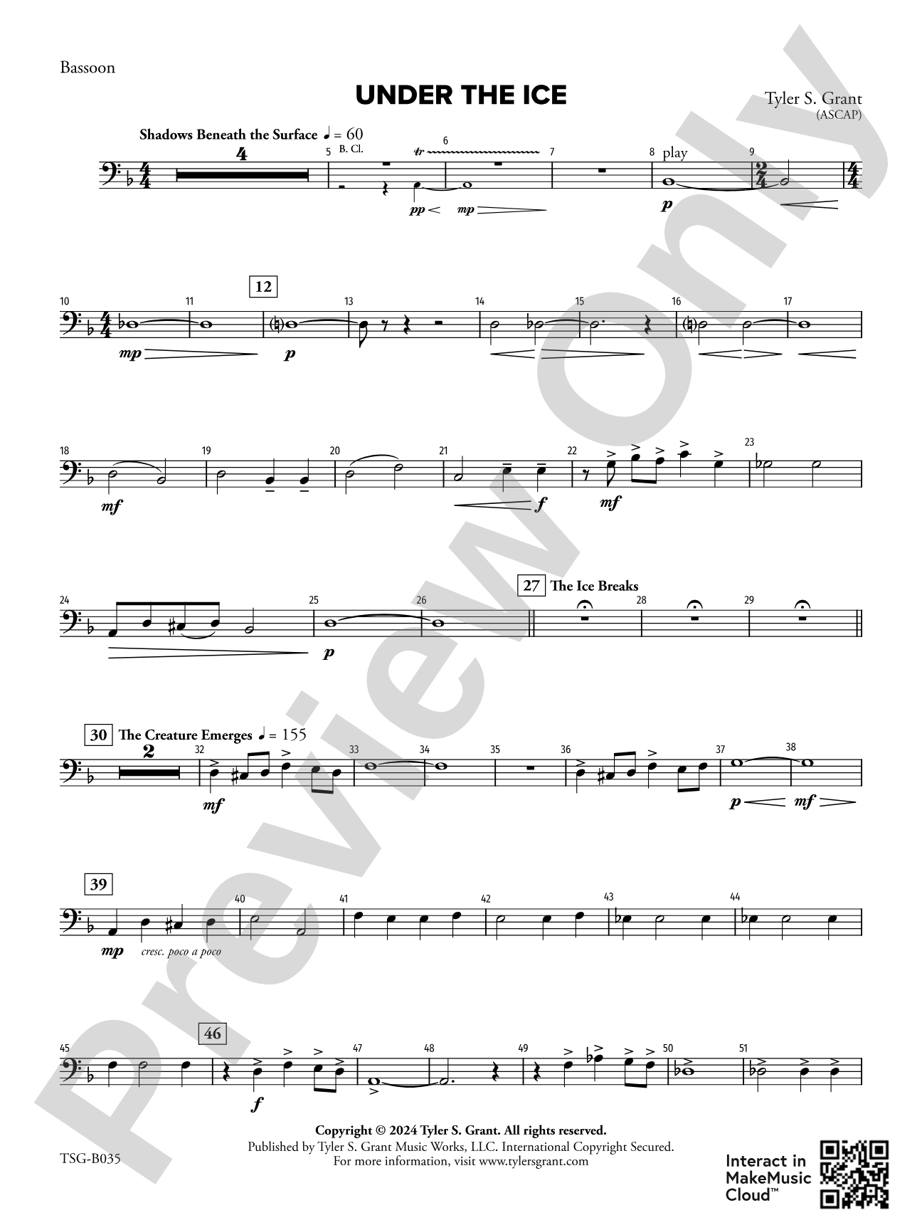 Under the Ice: Bassoon