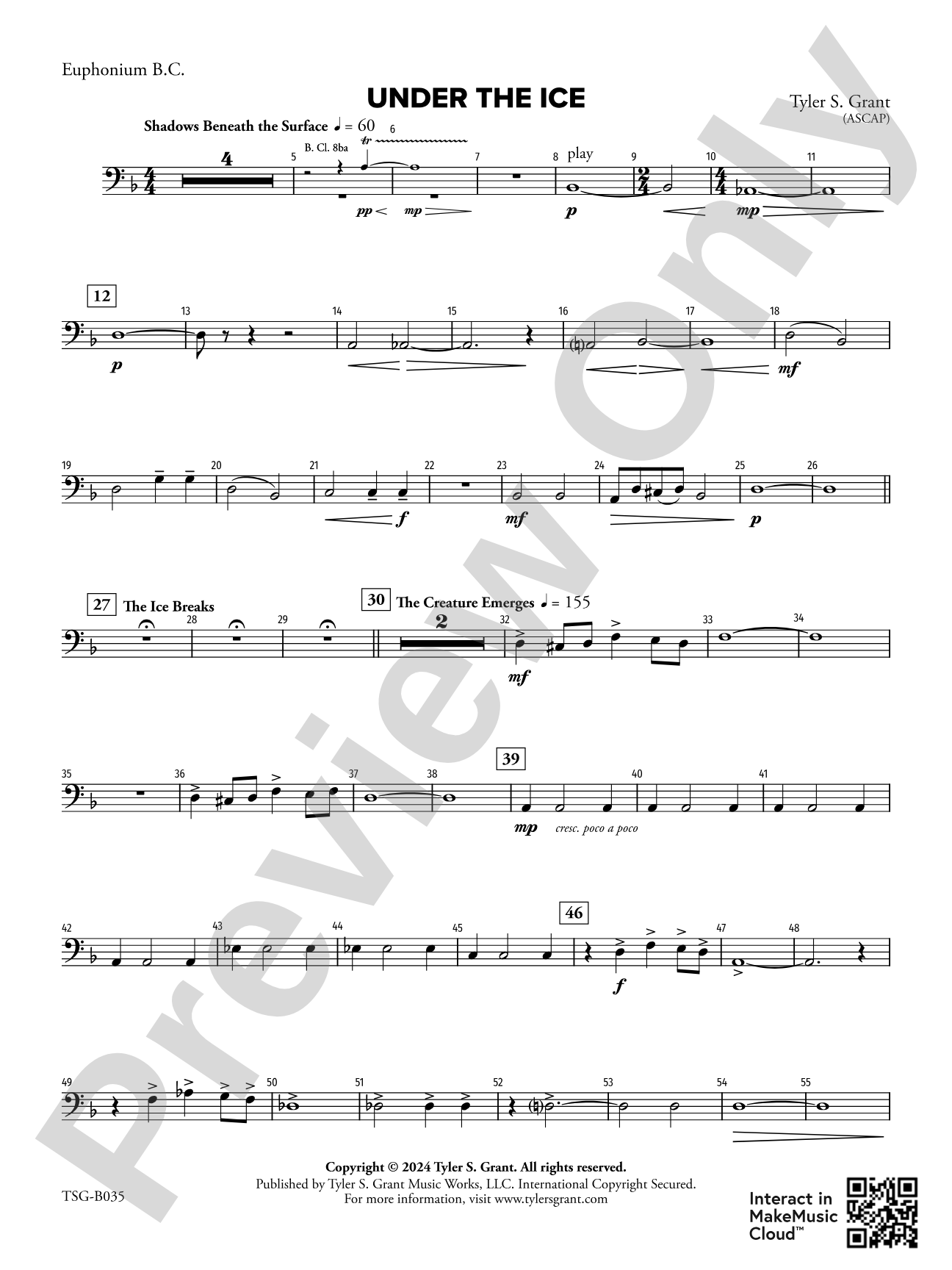 Under the Ice: Euphonium B.C.