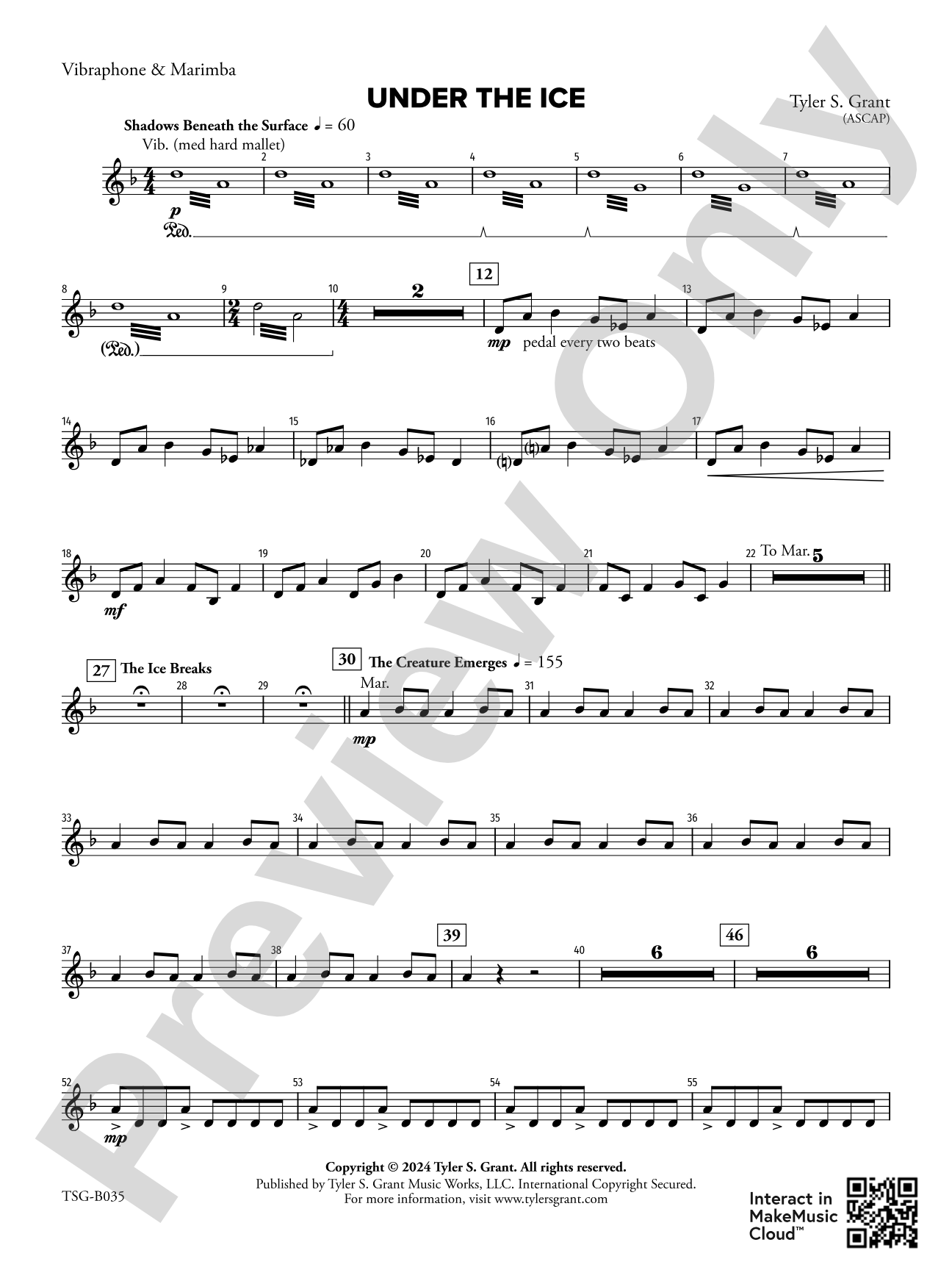 Under the Ice: Vibraphone and Marimba